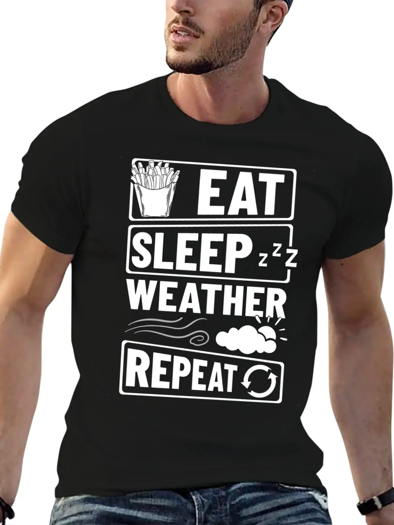Meteorology Weatherman Weather Forecast Day Breathable Graphic T-Shirt – Perfect For Casual Days