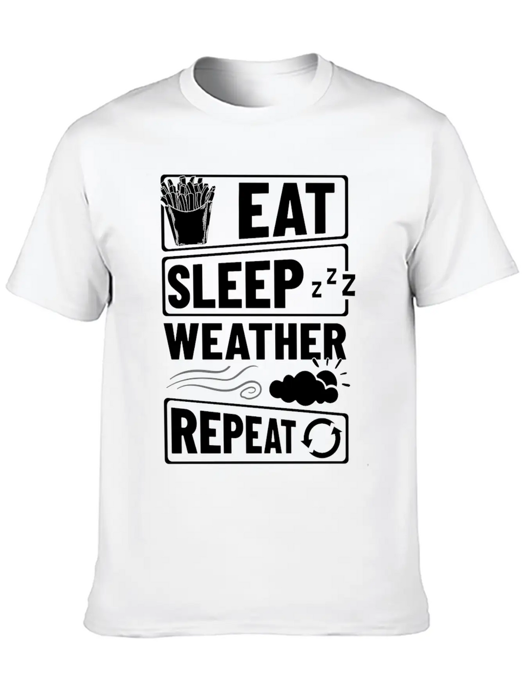 Meteorology Weatherman Weather Forecast Day Breathable Graphic T-Shirt – Perfect For Casual Days