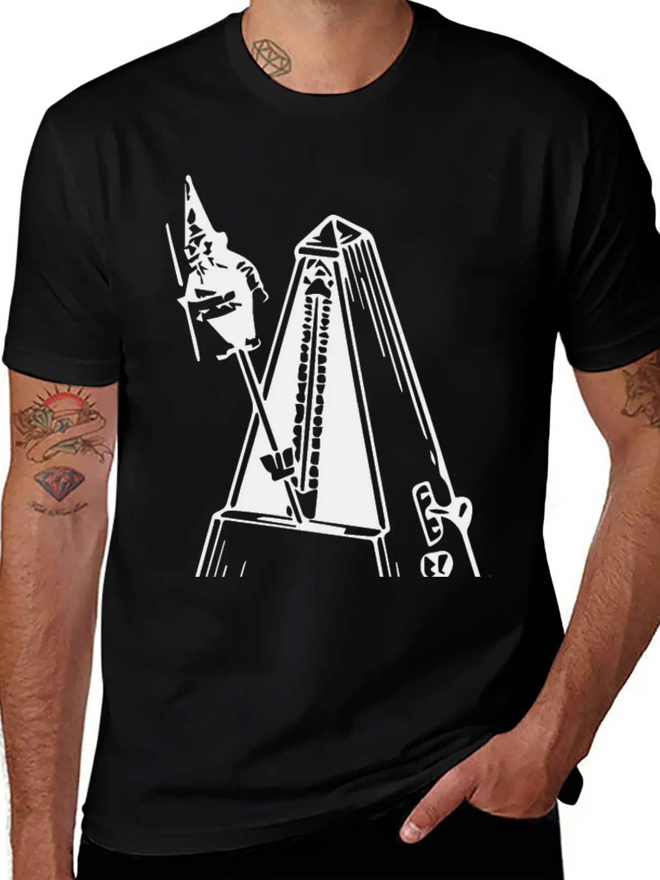 Metrognome Musical Metronome Timeless Short Sleeve Tee – Comfy And Minimalist Design