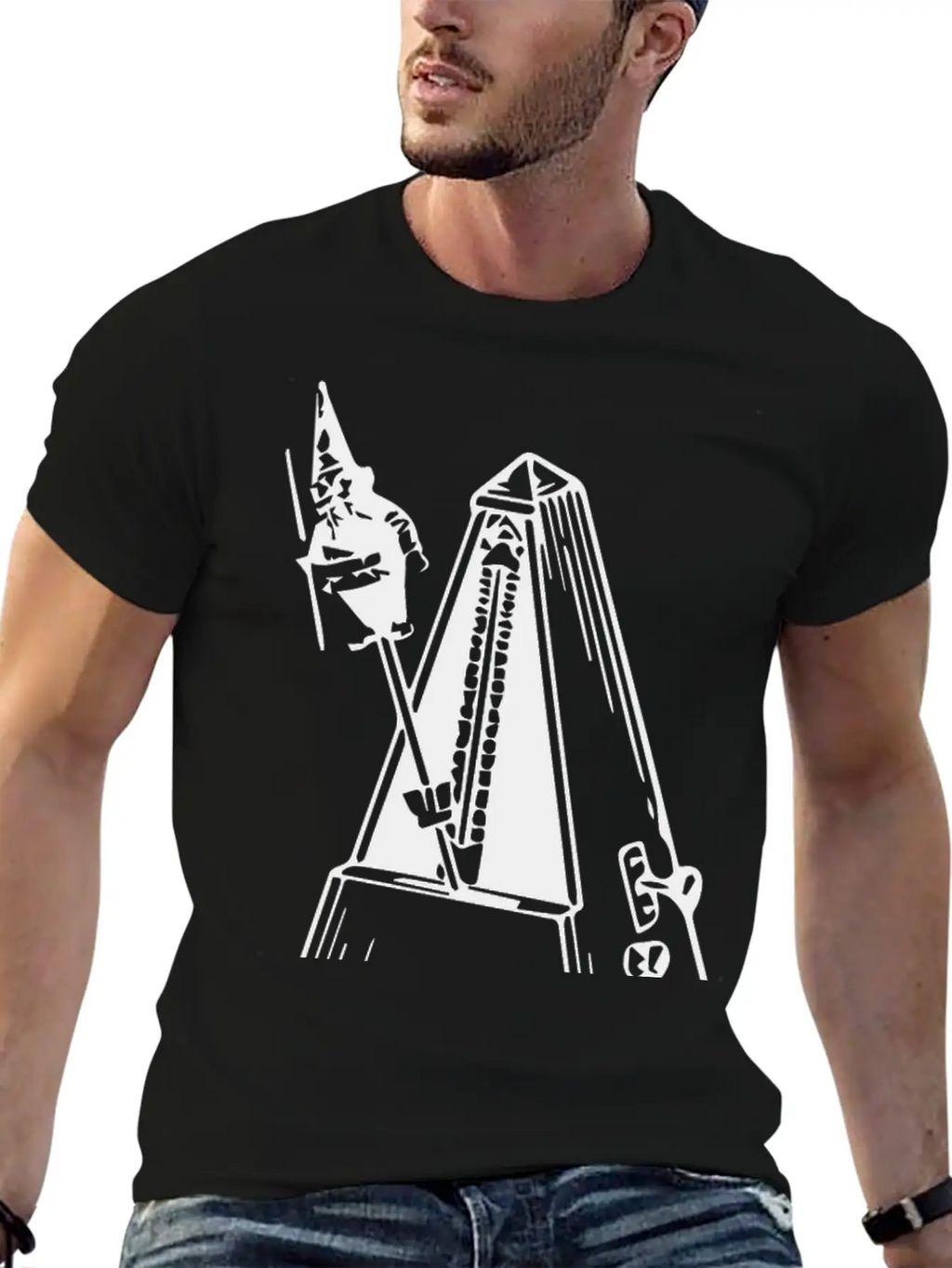 Metrognome Musical Metronome Timeless Short Sleeve Tee – Comfy And Minimalist Design