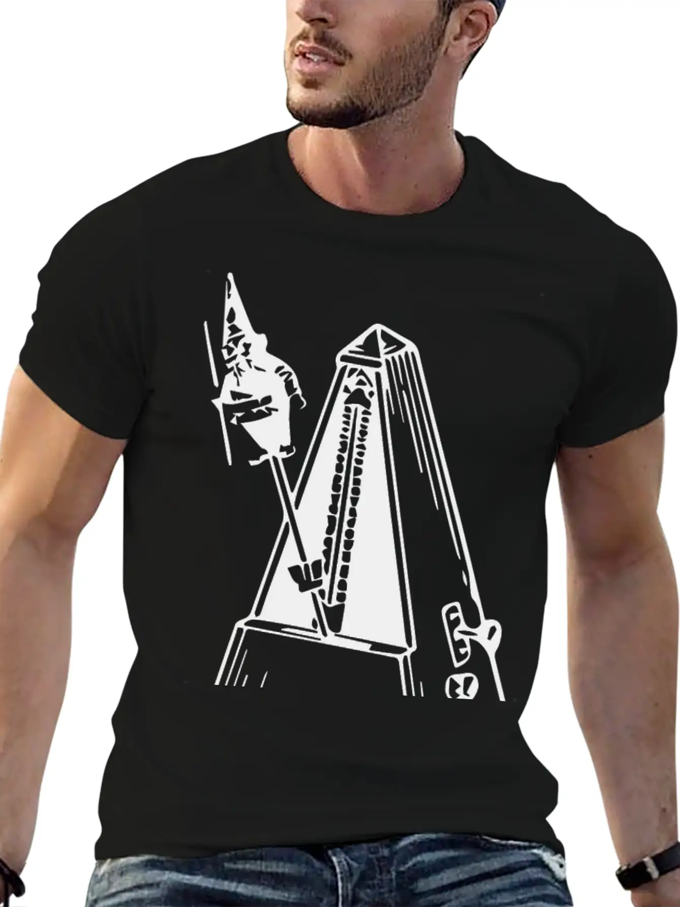 Metrognome Musical Metronome Timeless Short Sleeve Tee – Comfy And Minimalist Design