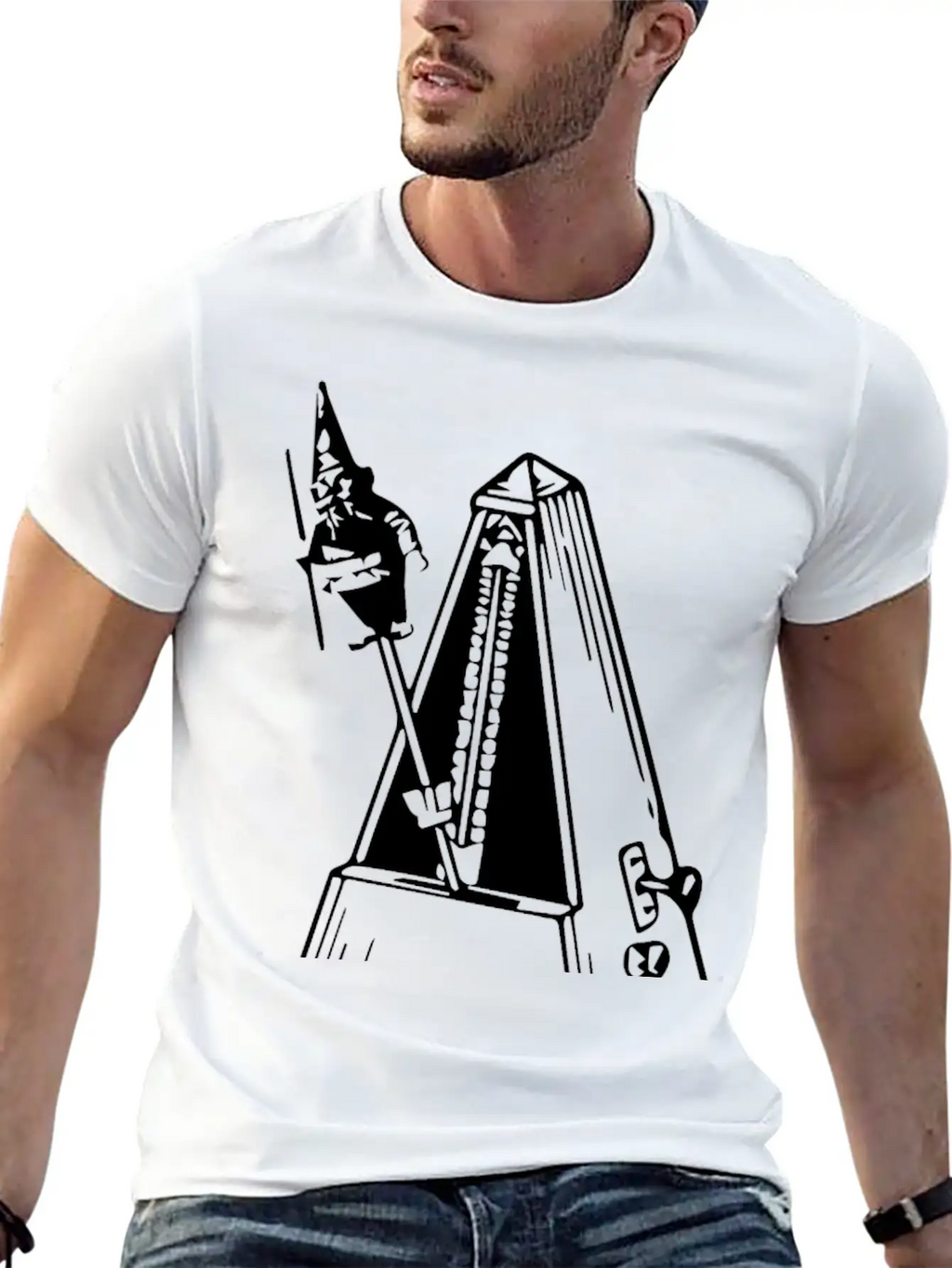 Metrognome Musical Metronome Timeless Short Sleeve Tee – Comfy And Minimalist Design