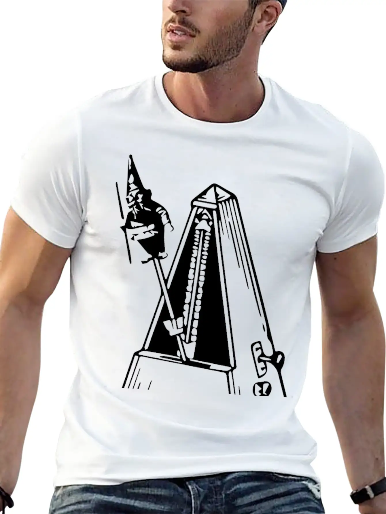 Metrognome Musical Metronome Timeless Short Sleeve Tee – Comfy And Minimalist Design