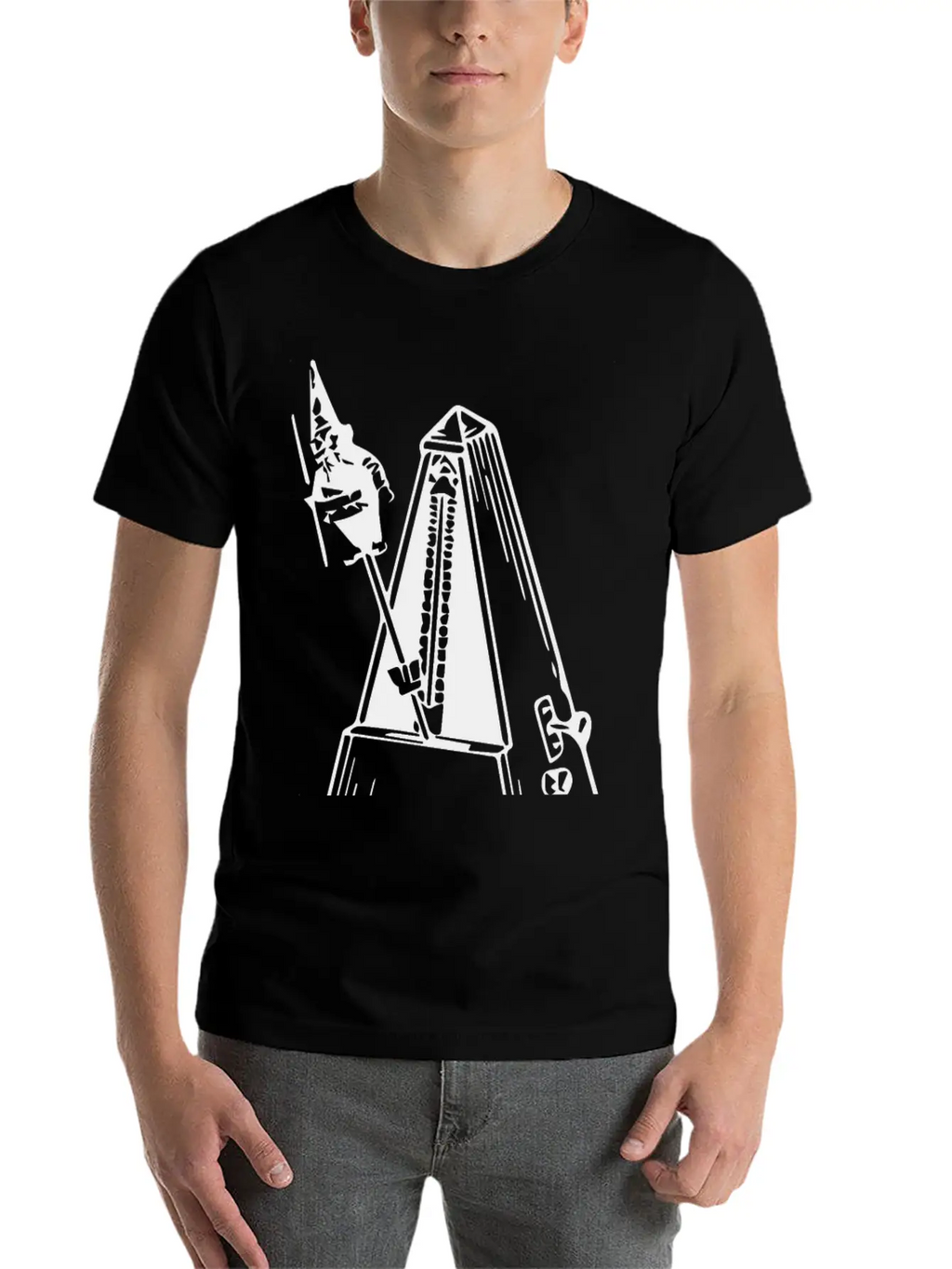 Metrognome Musical Metronome Timeless Short Sleeve Tee – Comfy And Minimalist Design