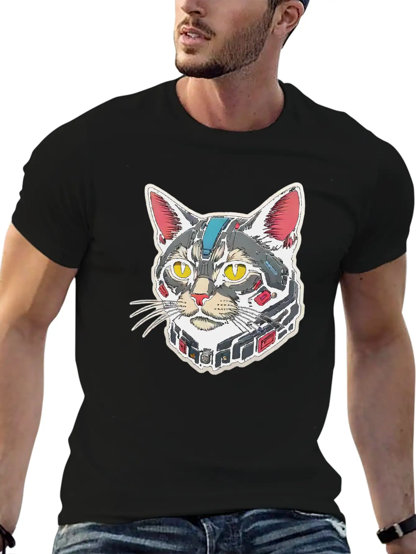 Mewtronic //001 Classic Cotton Tee – Unisex Comfort For Any Season
