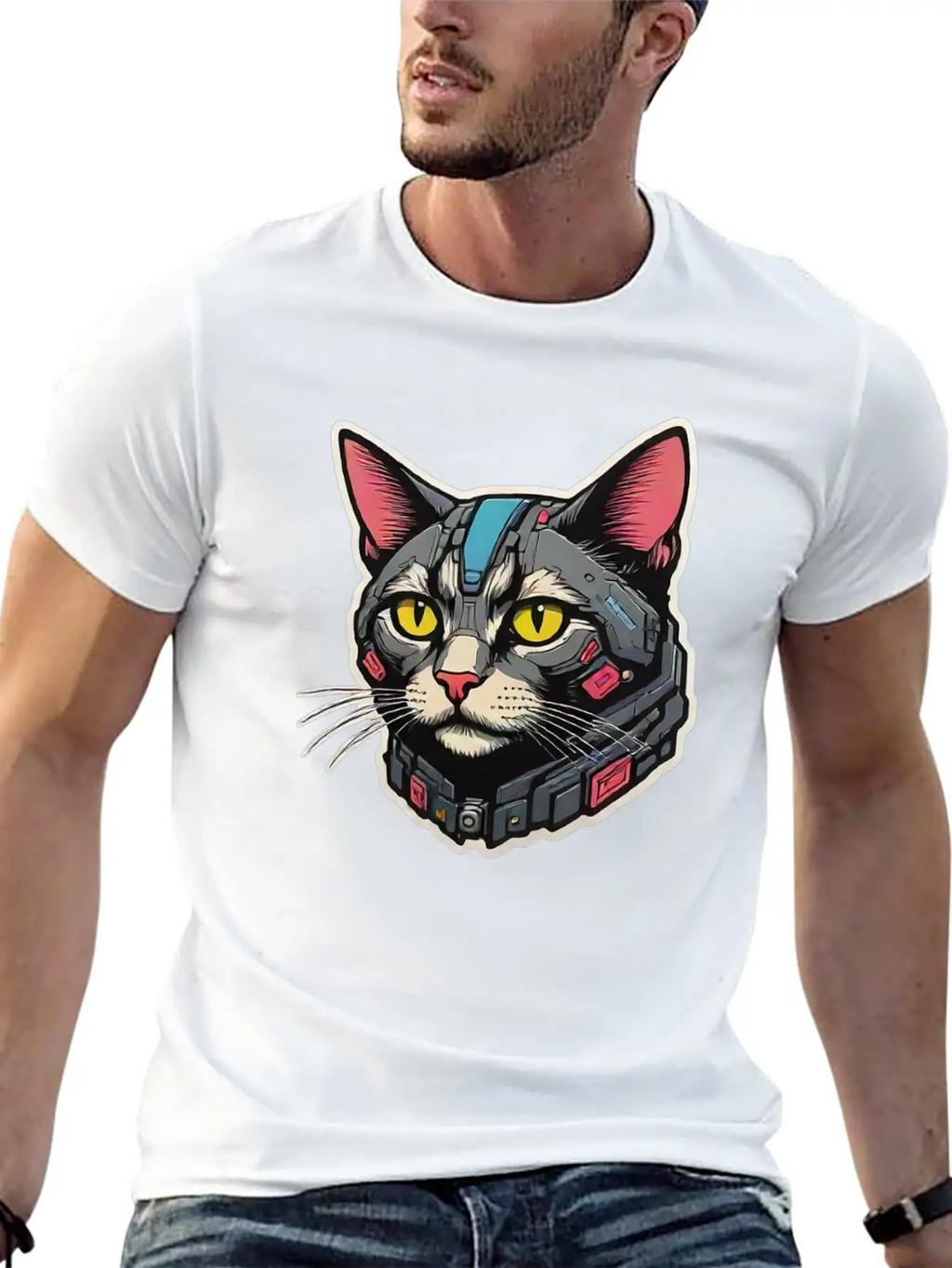 Mewtronic //001 Classic Cotton Tee – Unisex Comfort For Any Season