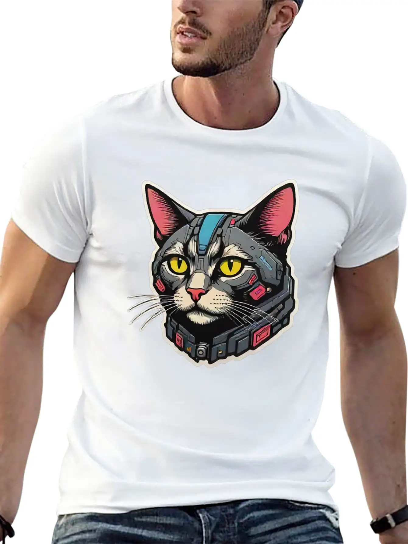 Mewtronic //001 Classic Cotton Tee – Unisex Comfort For Any Season