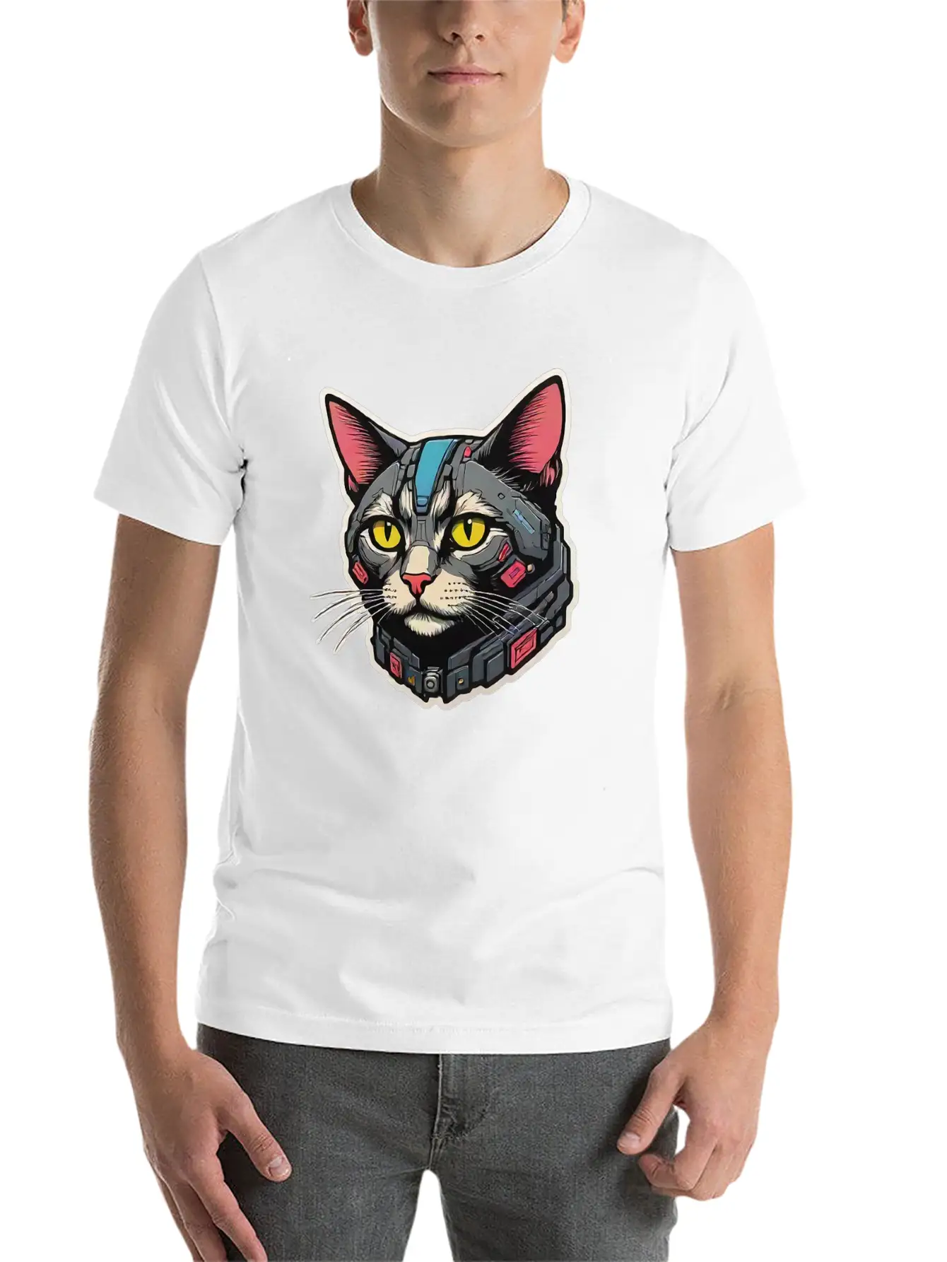 Mewtronic //001 Classic Cotton Tee – Unisex Comfort For Any Season