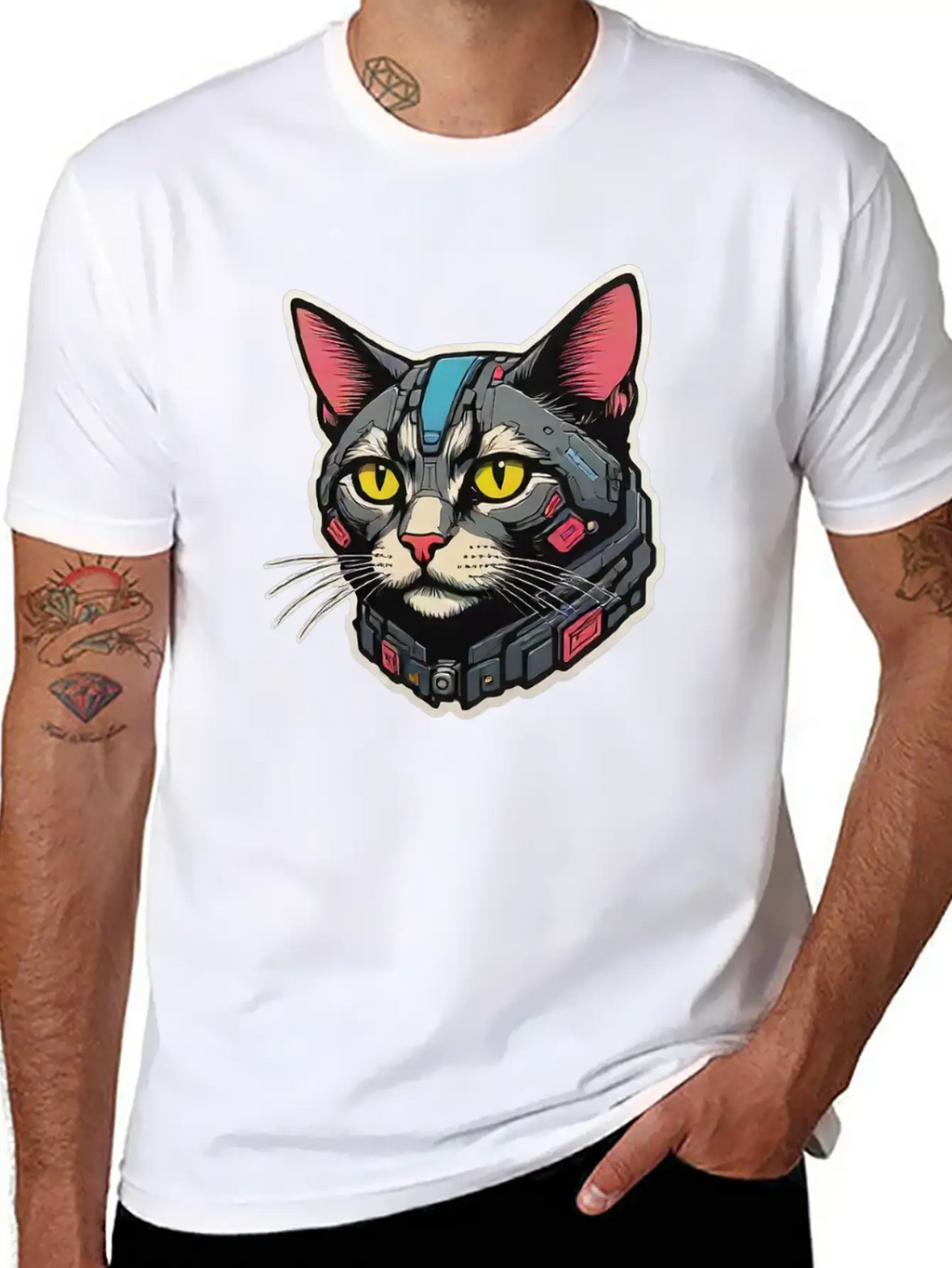 Mewtronic //001 Classic Cotton Tee – Unisex Comfort For Any Season