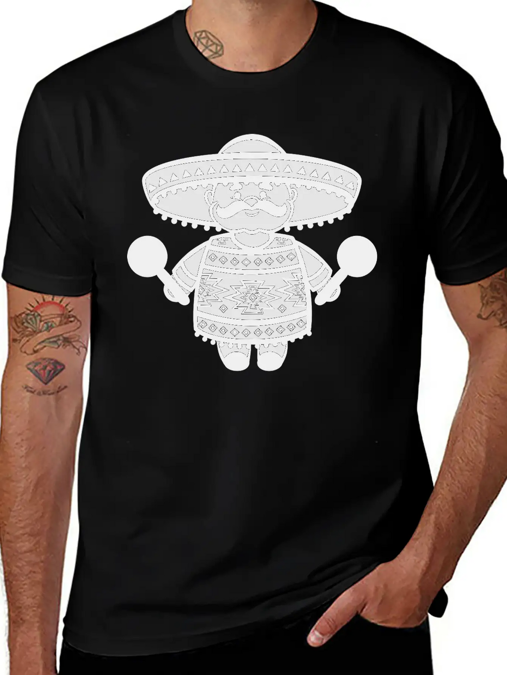 Mexican Breathable Graphic T-Shirt – Perfect For Casual Days