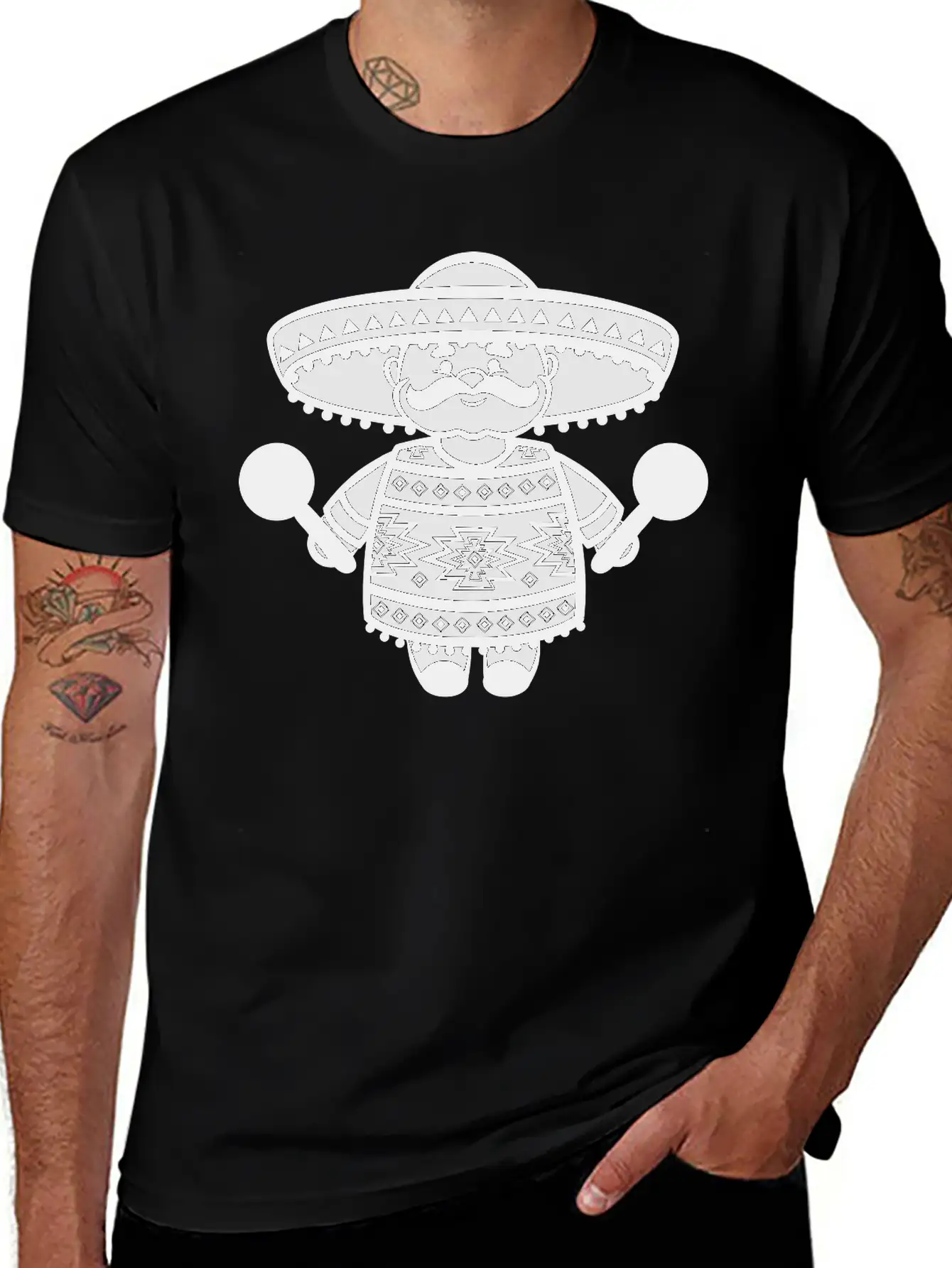 Mexican Breathable Graphic T-Shirt – Perfect For Casual Days