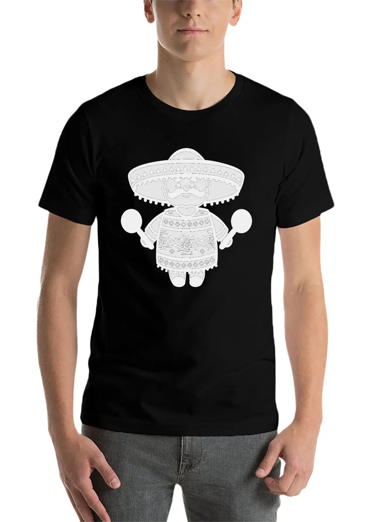 Mexican Breathable Graphic T-Shirt – Perfect For Casual Days