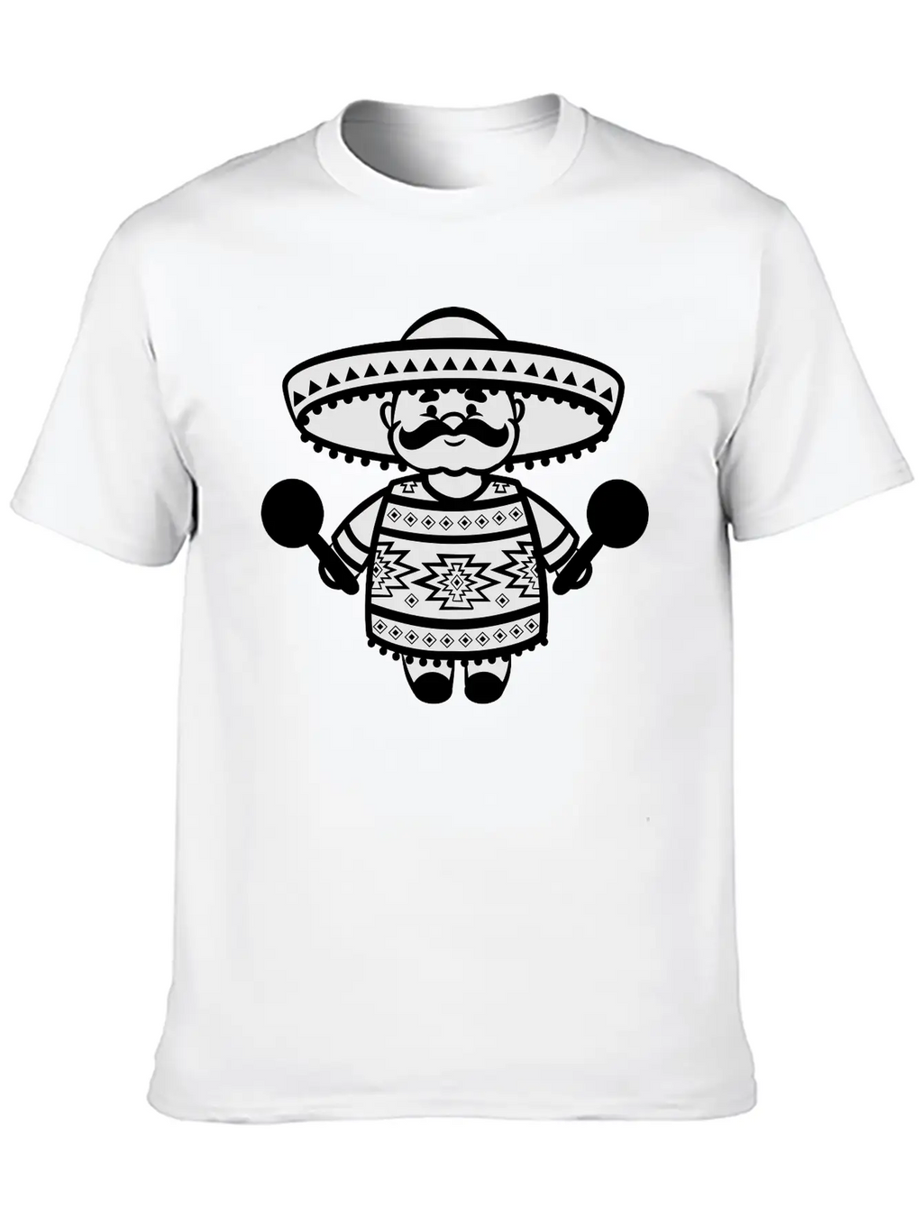 Mexican Breathable Graphic T-Shirt – Perfect For Casual Days