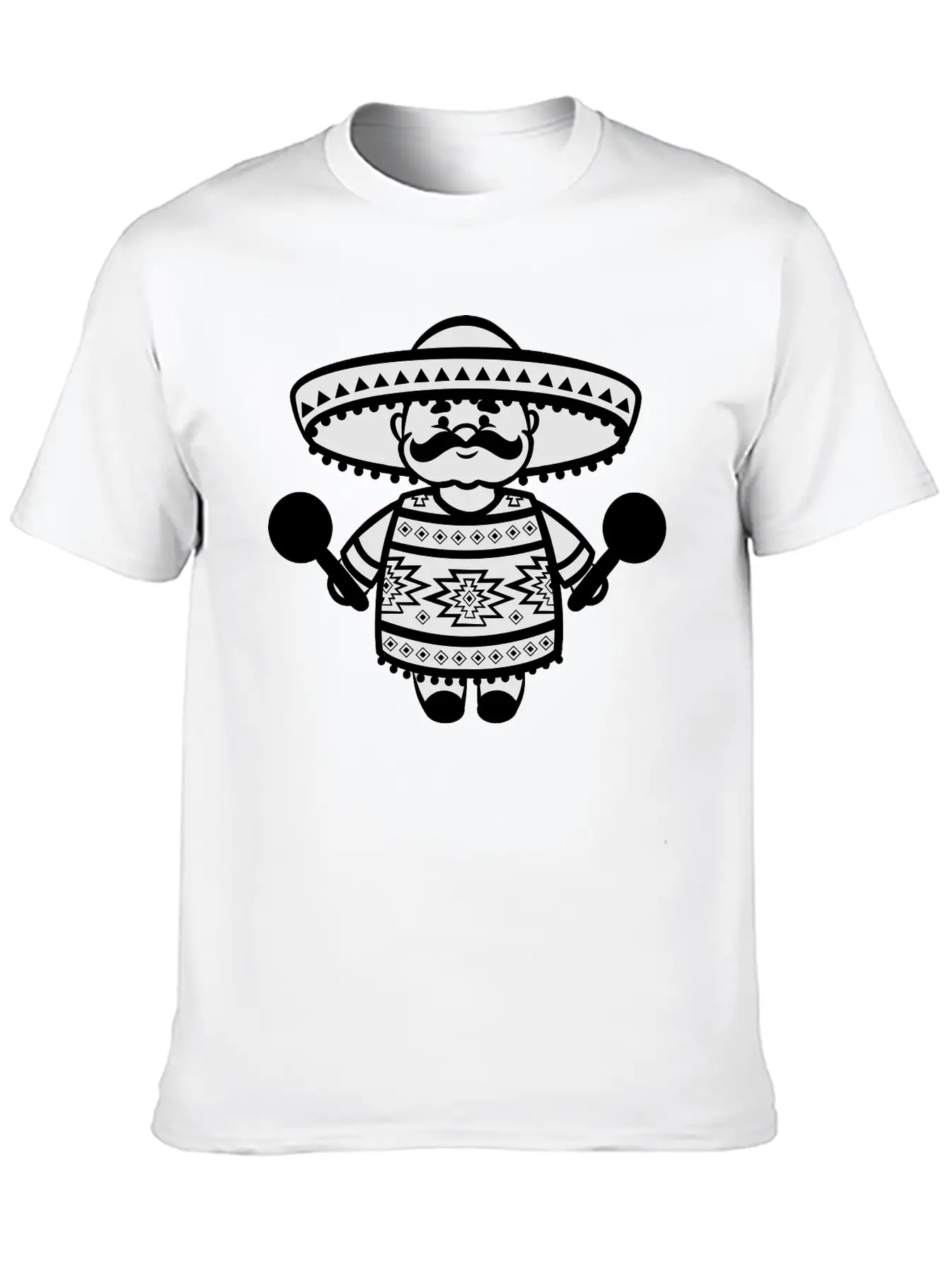 Mexican Breathable Graphic T-Shirt – Perfect For Casual Days