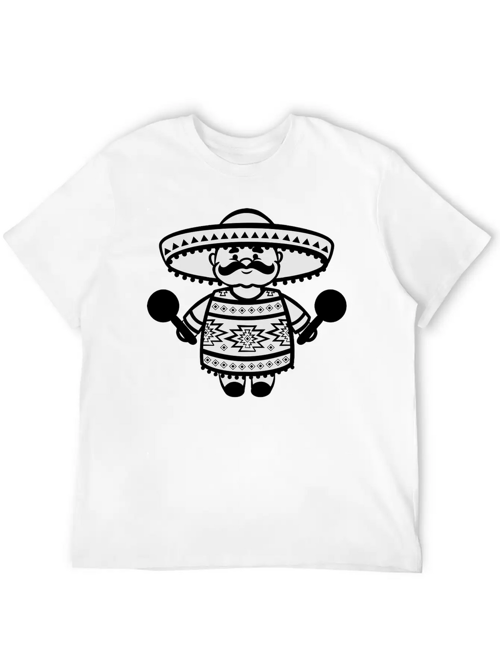 Mexican Breathable Graphic T-Shirt – Perfect For Casual Days