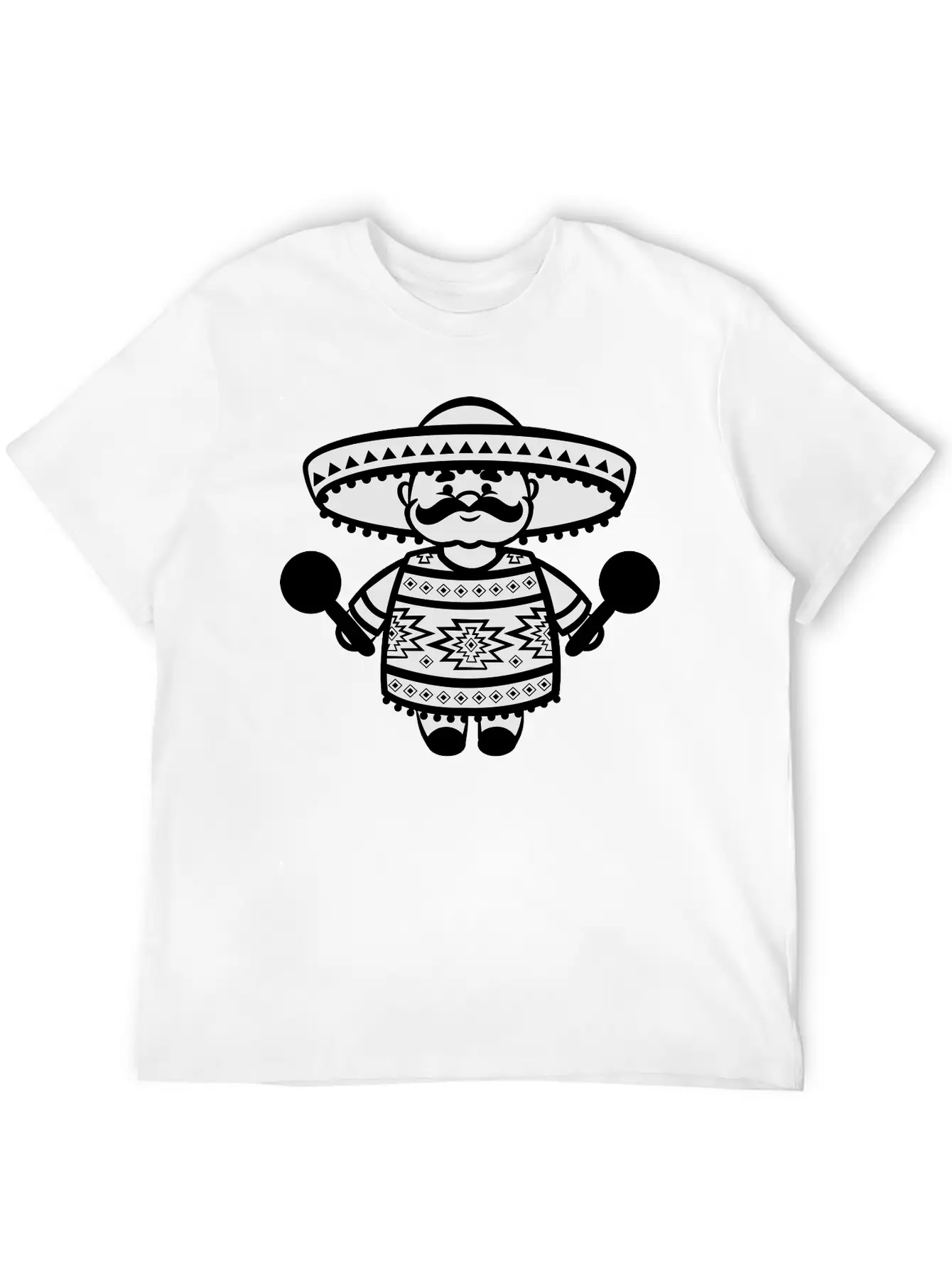 Mexican Breathable Graphic T-Shirt – Perfect For Casual Days