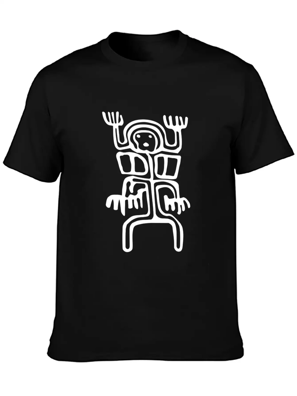 Mexican Person Ancient Tribal Art Tribe Floral Classic Cotton Tee – Unisex Comfort For Any Season