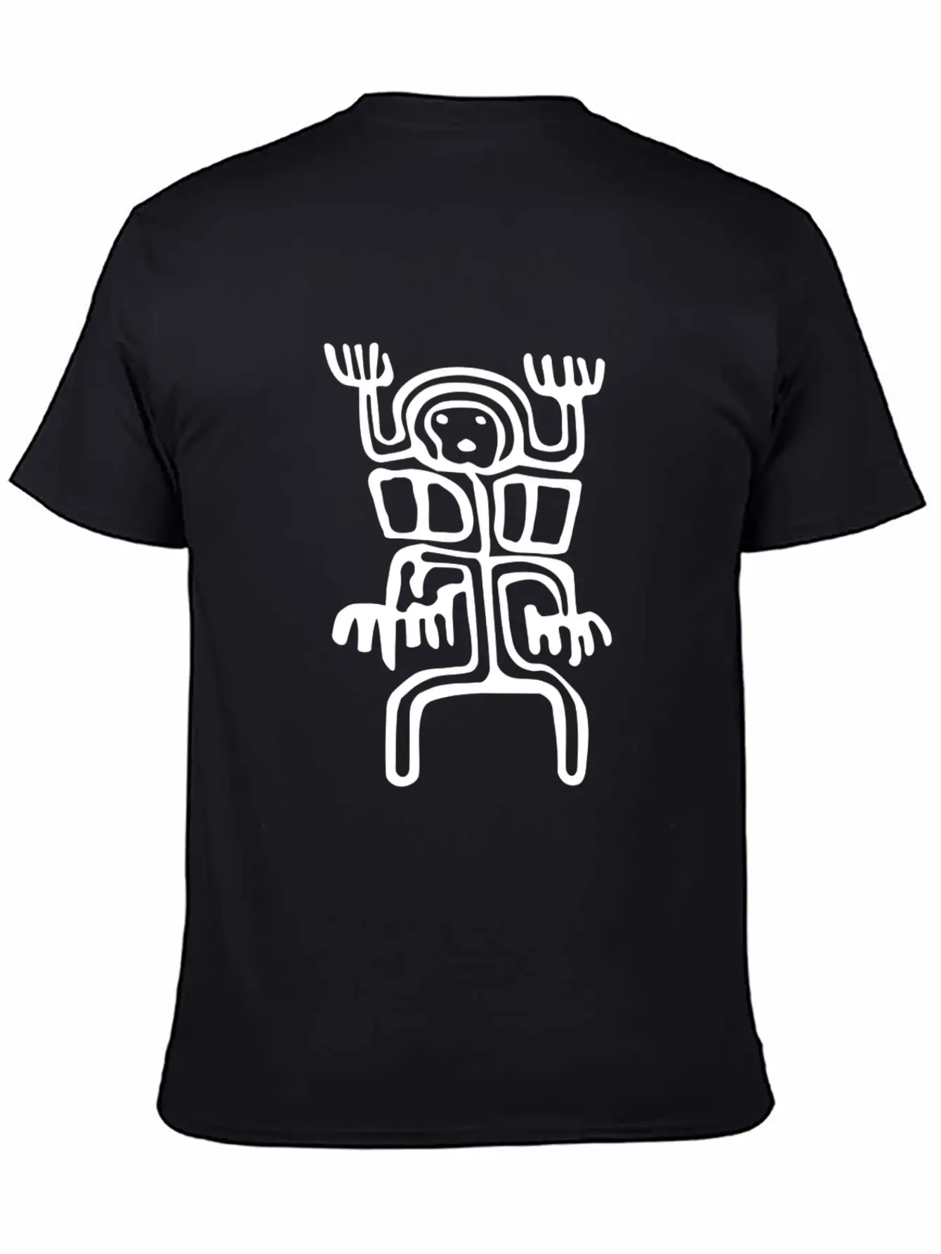 Mexican Person Ancient Tribal Art Tribe Floral Classic Cotton Tee – Unisex Comfort For Any Season