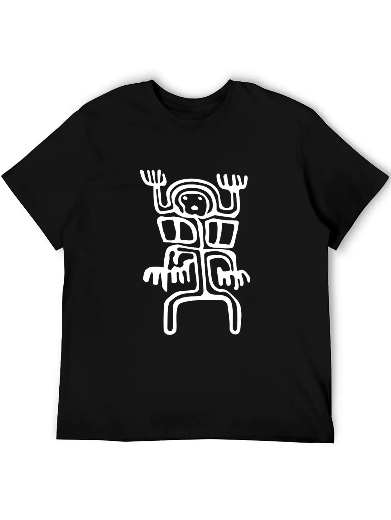 Mexican Person Ancient Tribal Art Tribe Floral Classic Cotton Tee – Unisex Comfort For Any Season
