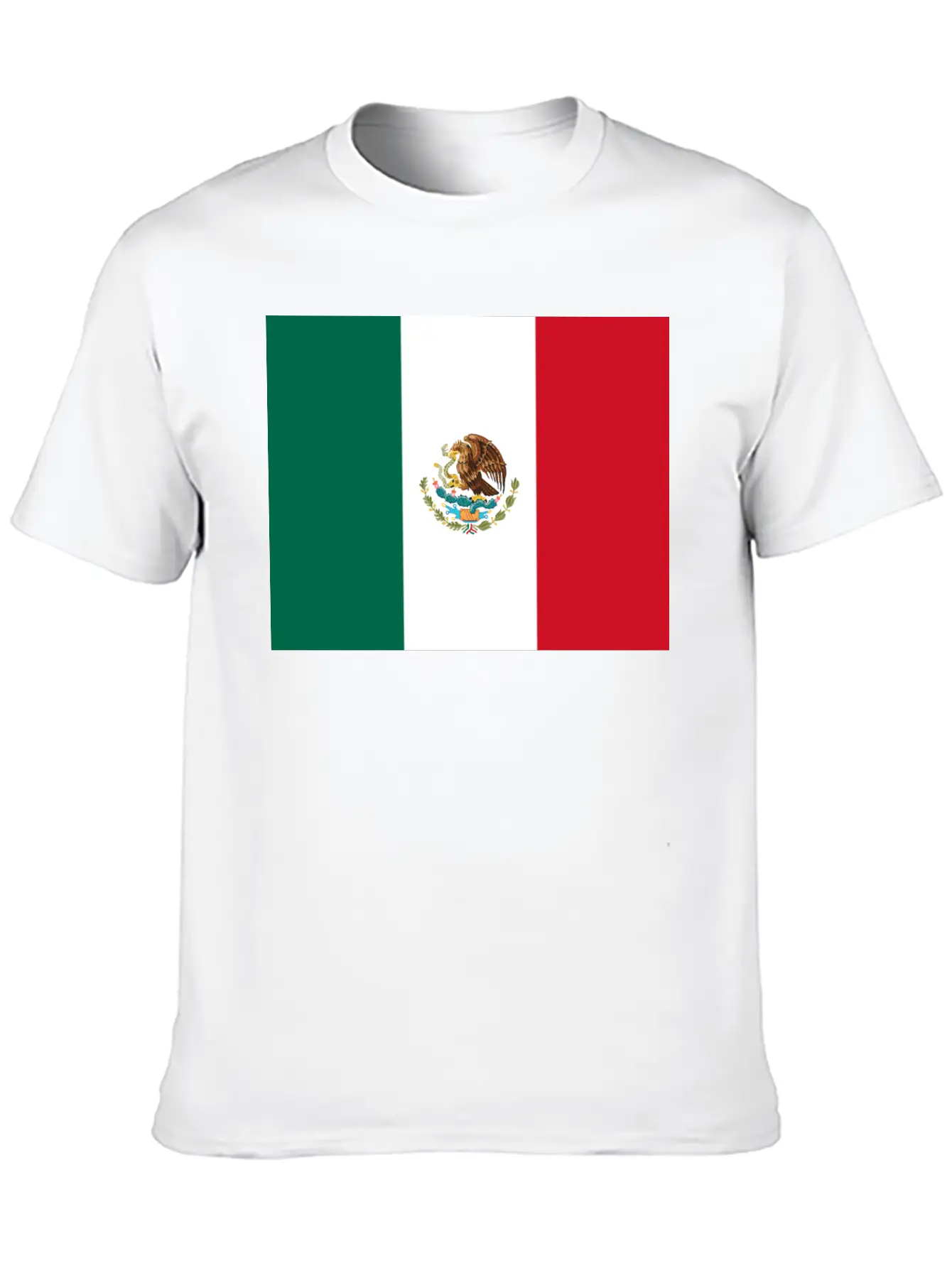 Mexico Flag Basic Graphic T-Shirt – Daily Comfort In Soft Cotton