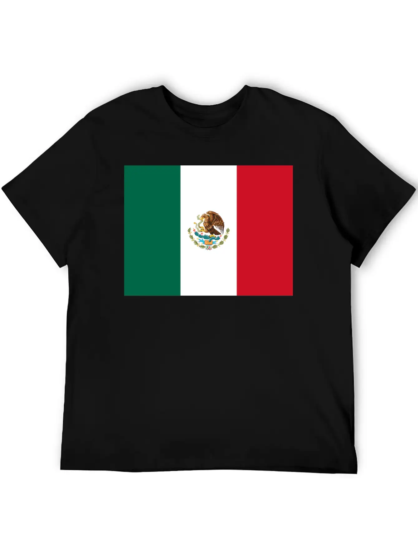 Mexico Flag Basic Graphic T-Shirt – Daily Comfort In Soft Cotton