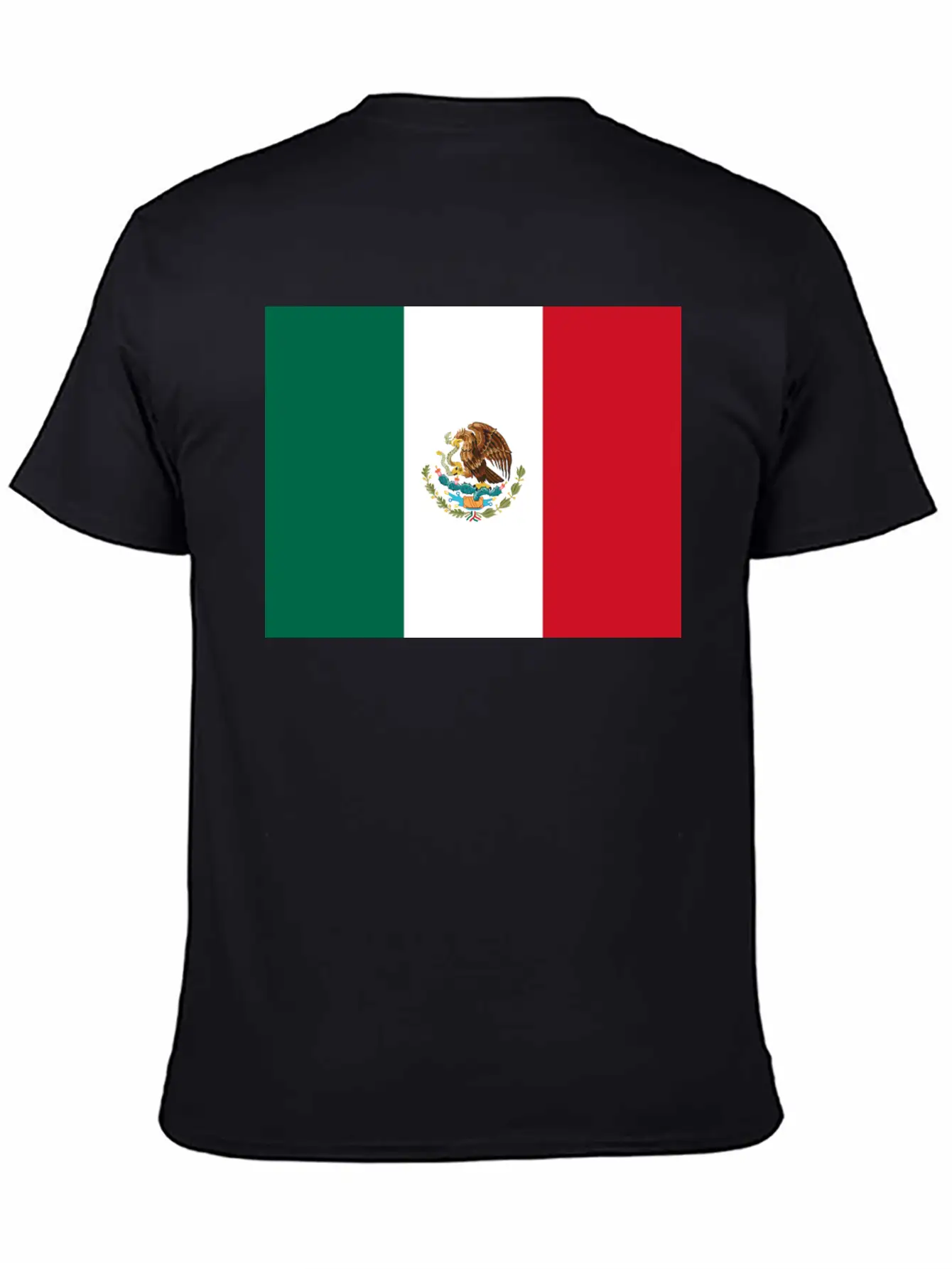 Mexico Flag Basic Graphic T-Shirt – Daily Comfort In Soft Cotton