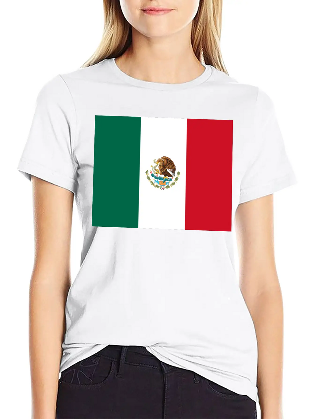 Mexico Flag Basic Graphic T-Shirt – Daily Comfort In Soft Cotton