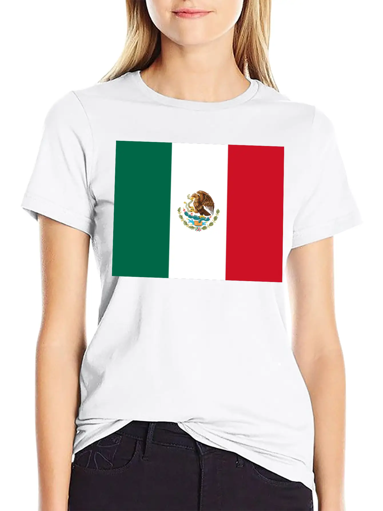 Mexico Flag Basic Graphic T-Shirt – Daily Comfort In Soft Cotton