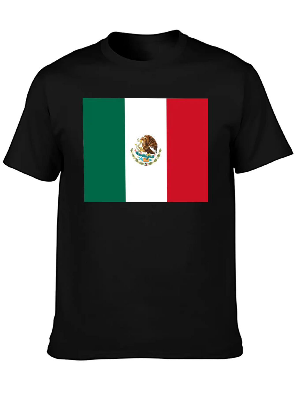 Mexico Flag Basic Graphic T-Shirt – Daily Comfort In Soft Cotton