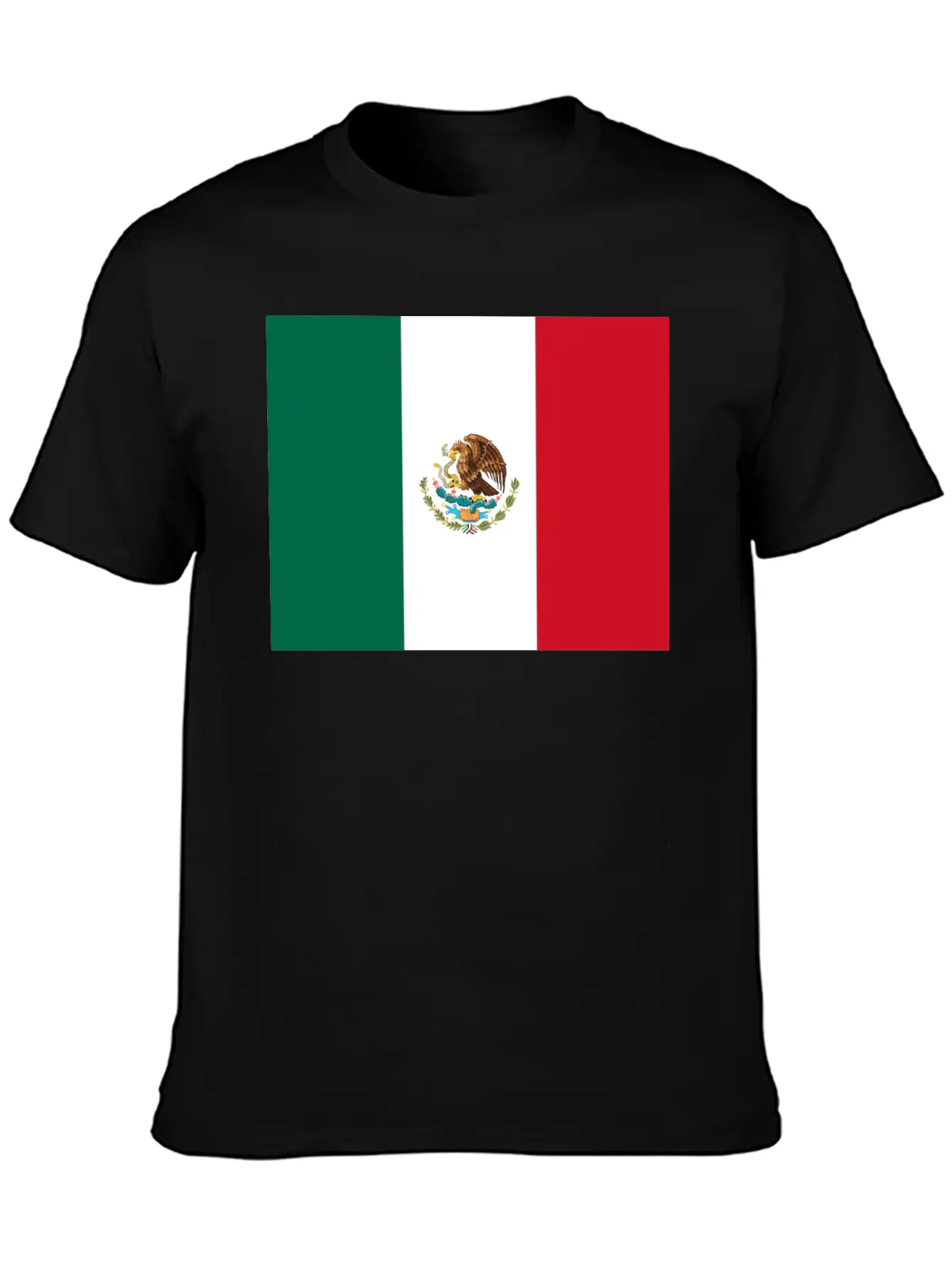 Mexico Flag Basic Graphic T-Shirt – Daily Comfort In Soft Cotton