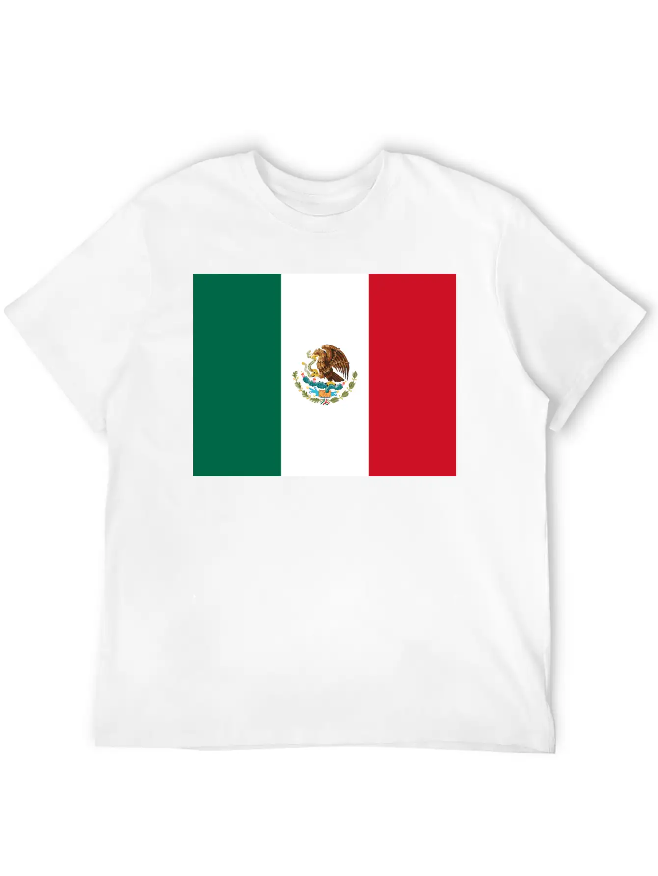 Mexico Flag Basic Graphic T-Shirt – Daily Comfort In Soft Cotton