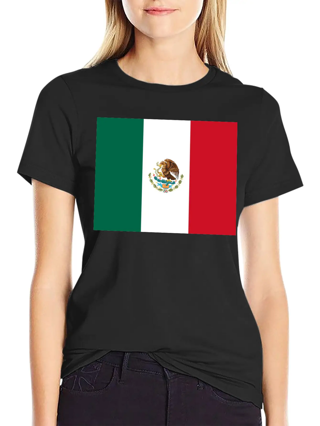 Mexico Flag Basic Graphic T-Shirt – Daily Comfort In Soft Cotton
