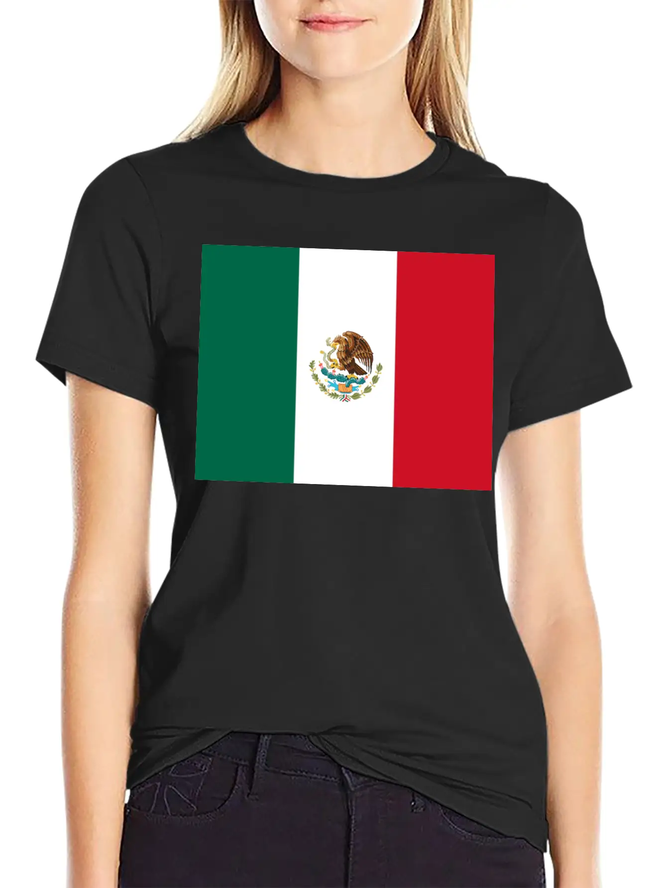Mexico Flag Basic Graphic T-Shirt – Daily Comfort In Soft Cotton