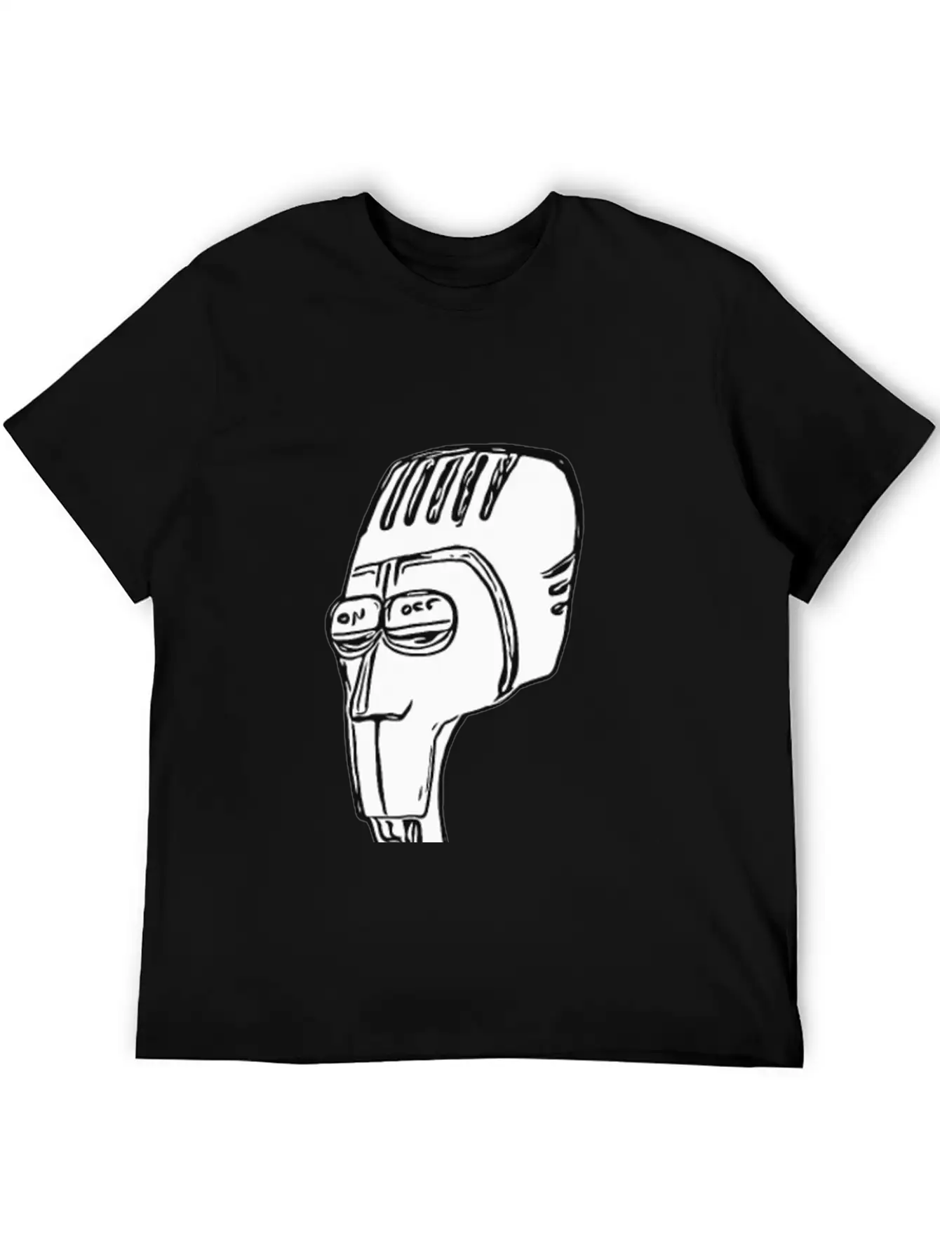 Microphone Man Classic Cotton Tee – Unisex Comfort For Any Season