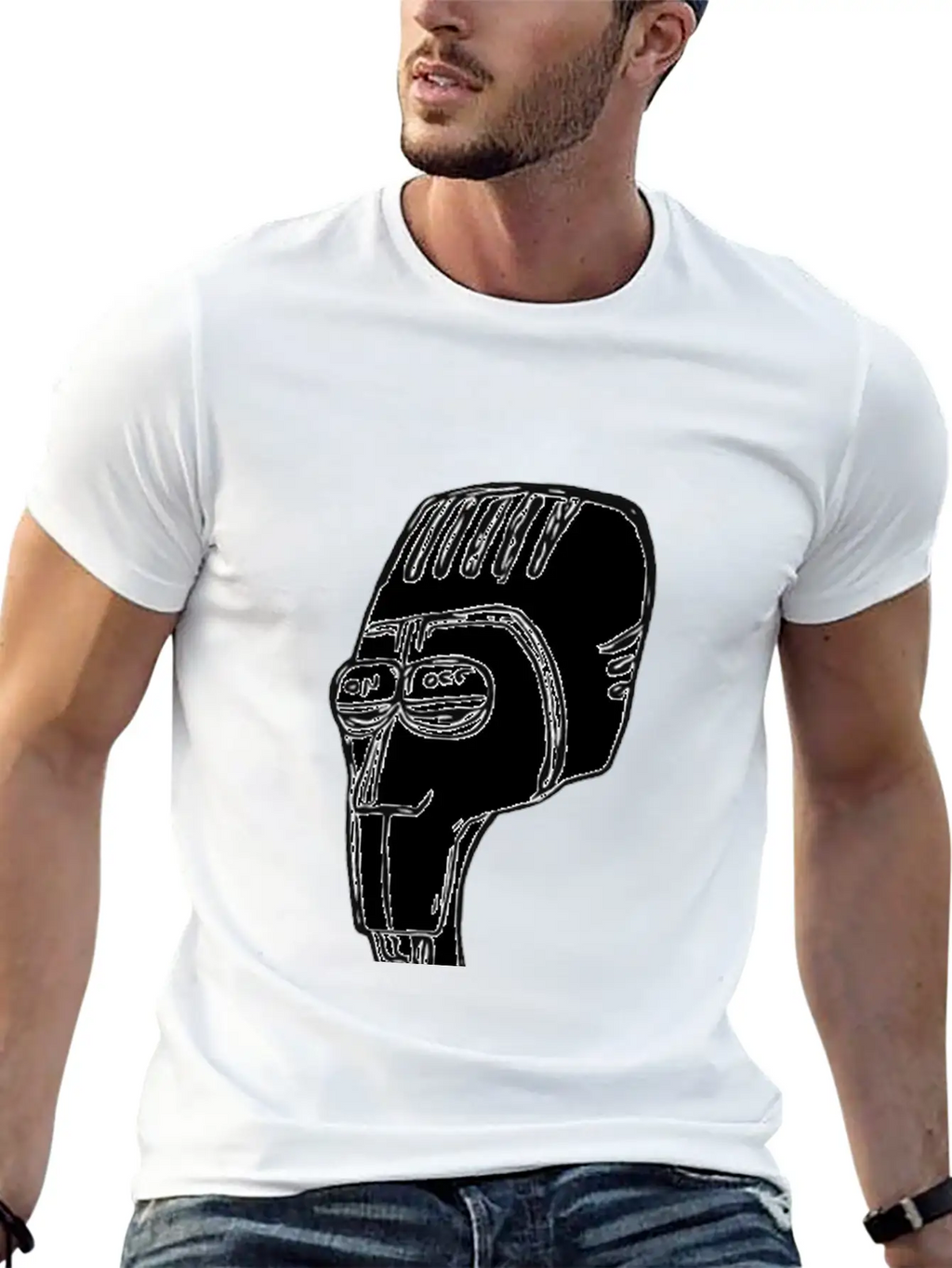 Microphone Man Classic Cotton Tee – Unisex Comfort For Any Season