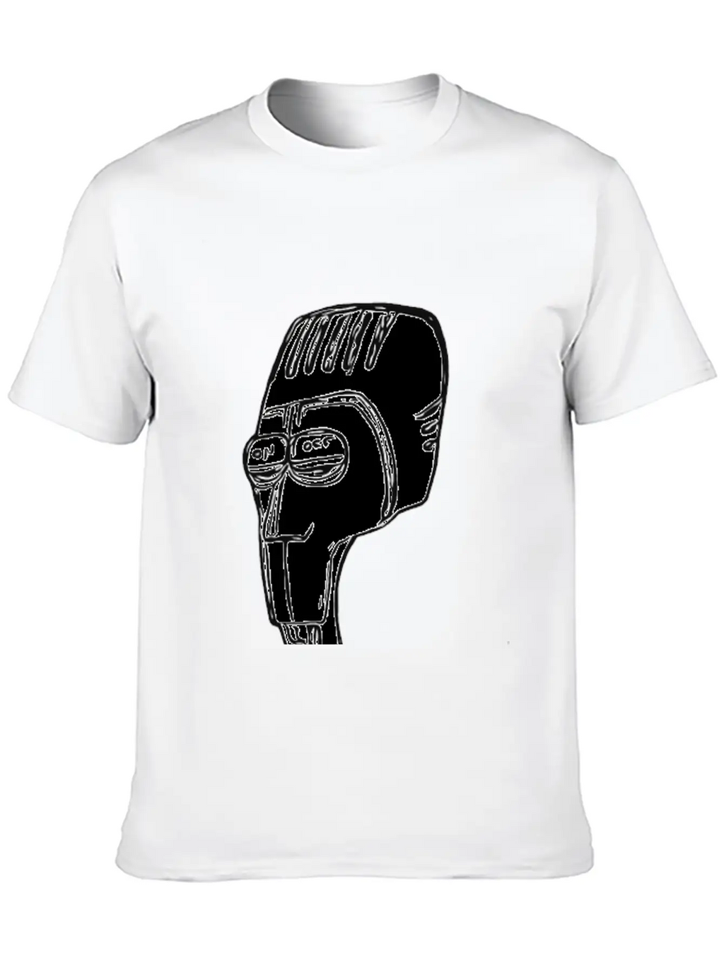 Microphone Man Classic Cotton Tee – Unisex Comfort For Any Season