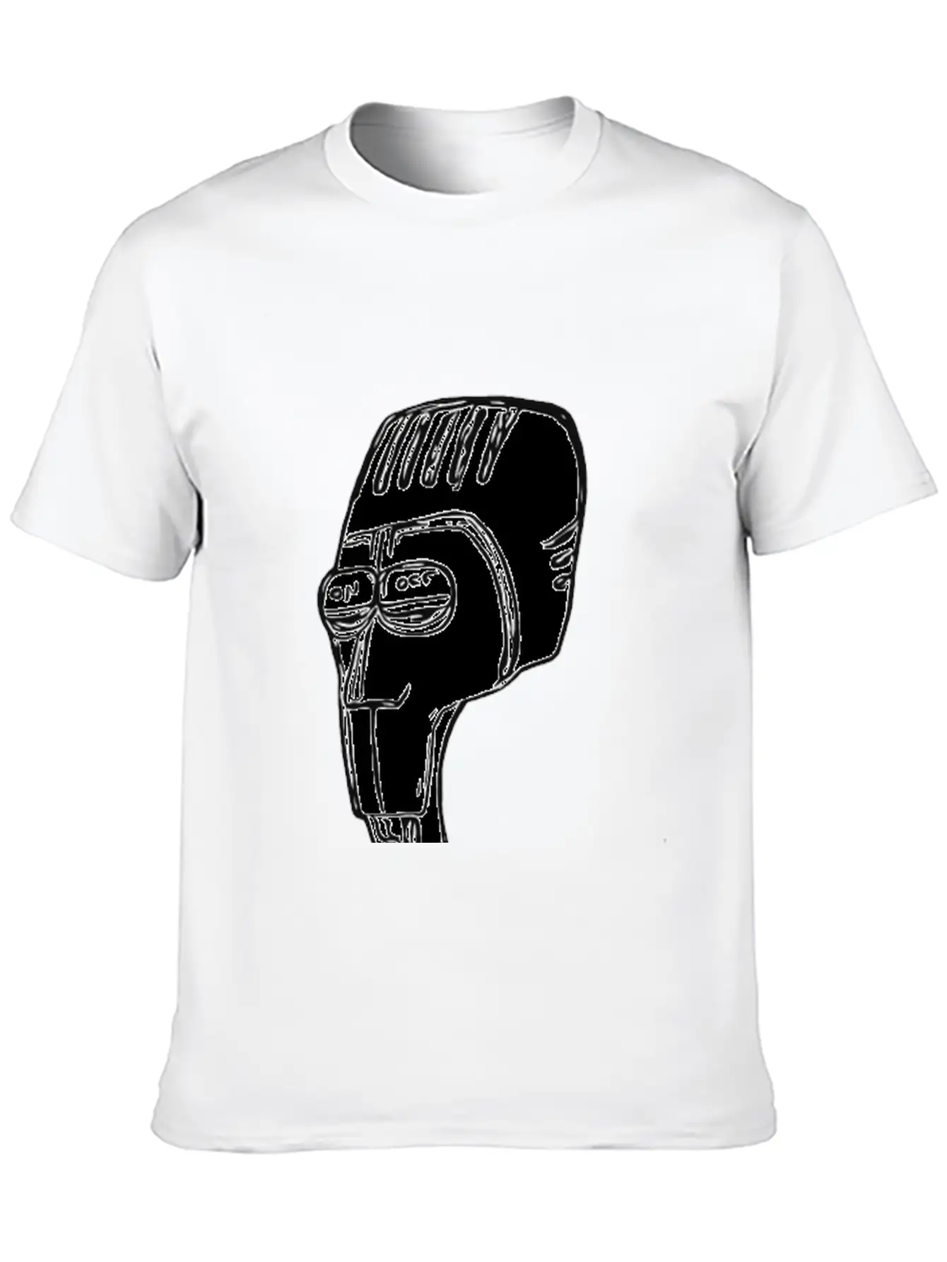 Microphone Man Classic Cotton Tee – Unisex Comfort For Any Season