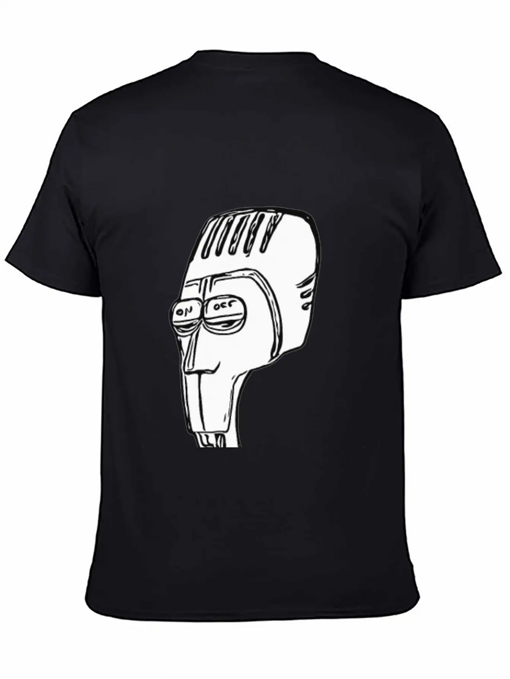 Microphone Man Classic Cotton Tee – Unisex Comfort For Any Season