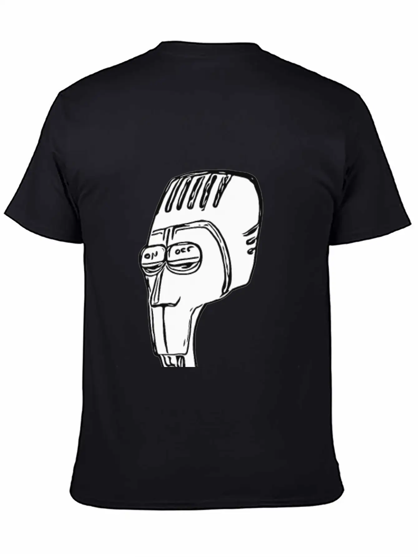Microphone Man Classic Cotton Tee – Unisex Comfort For Any Season
