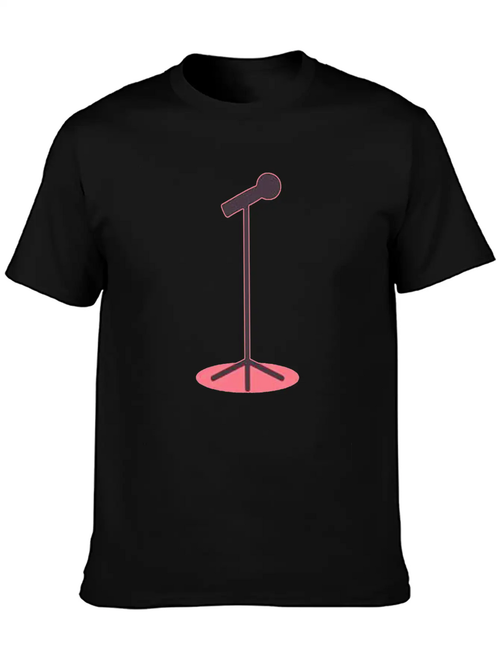 Microphone Style Stylish Everyday T-Shirt – Unisex Basic Cotton Tee