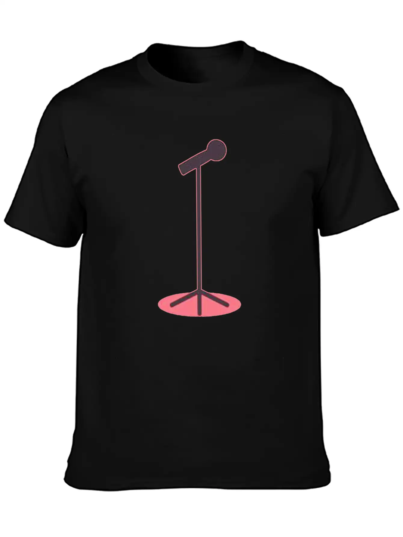 Microphone Style Stylish Everyday T-Shirt – Unisex Basic Cotton Tee