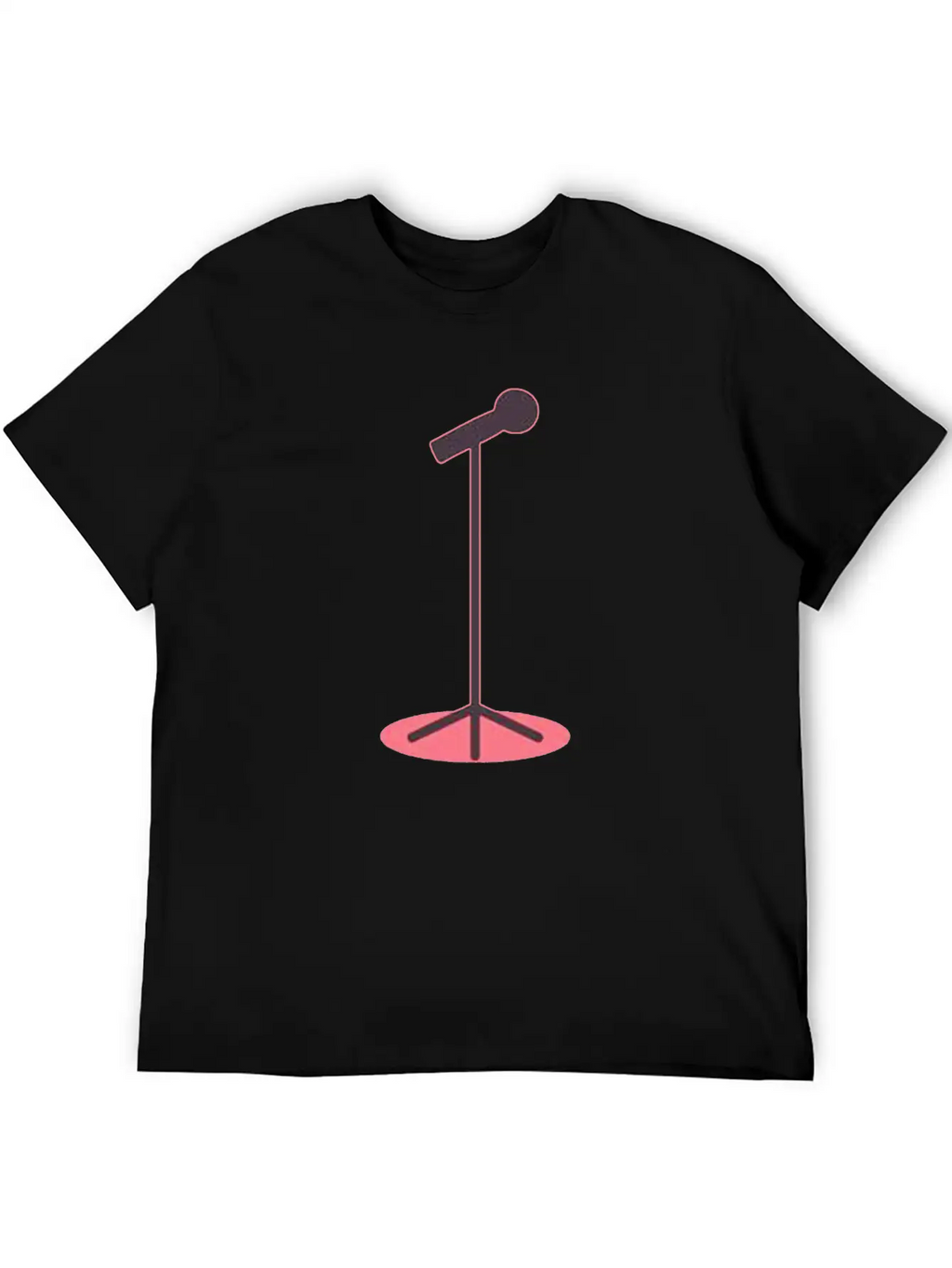Microphone Style Stylish Everyday T-Shirt – Unisex Basic Cotton Tee