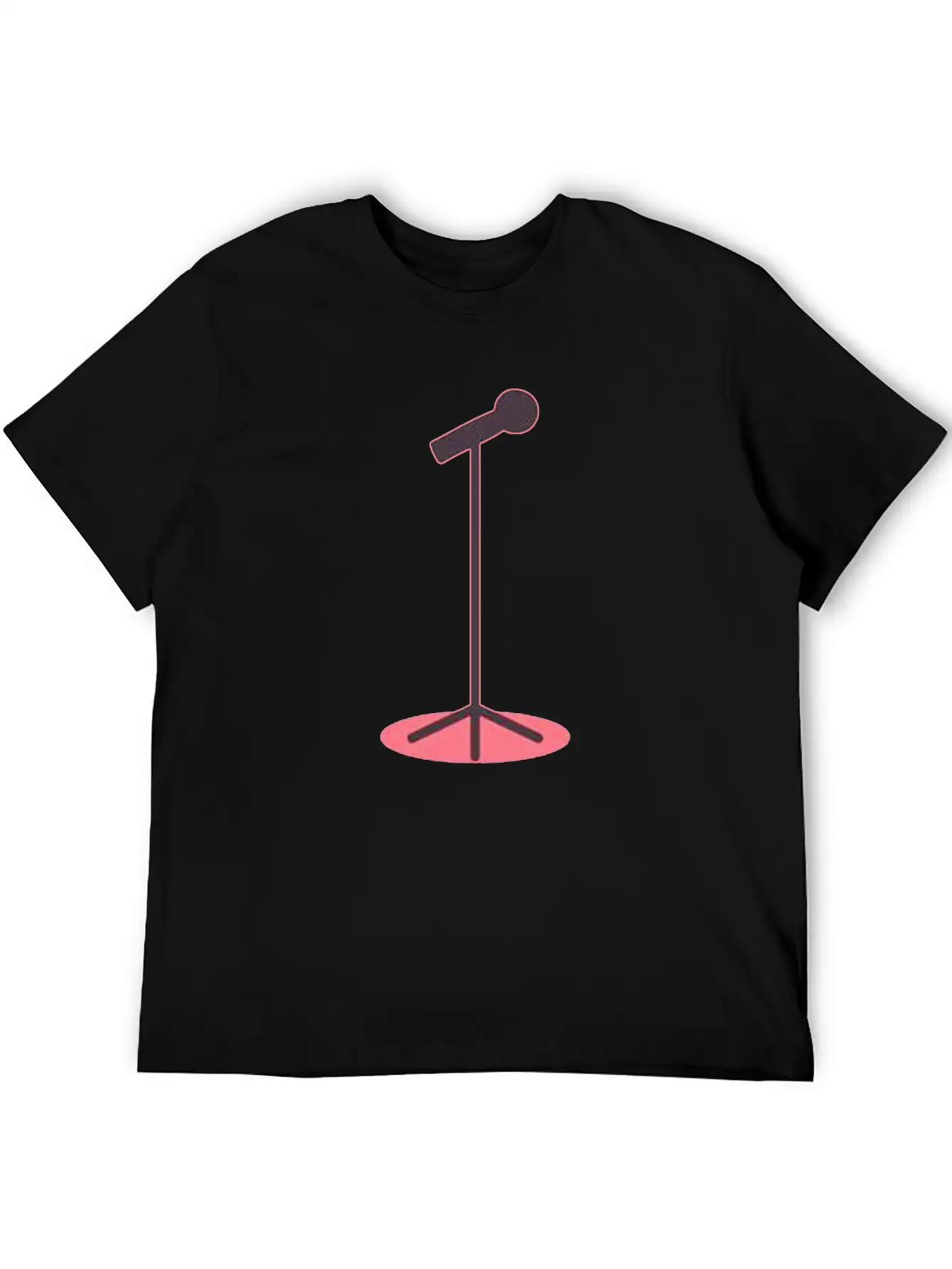 Microphone Style Stylish Everyday T-Shirt – Unisex Basic Cotton Tee