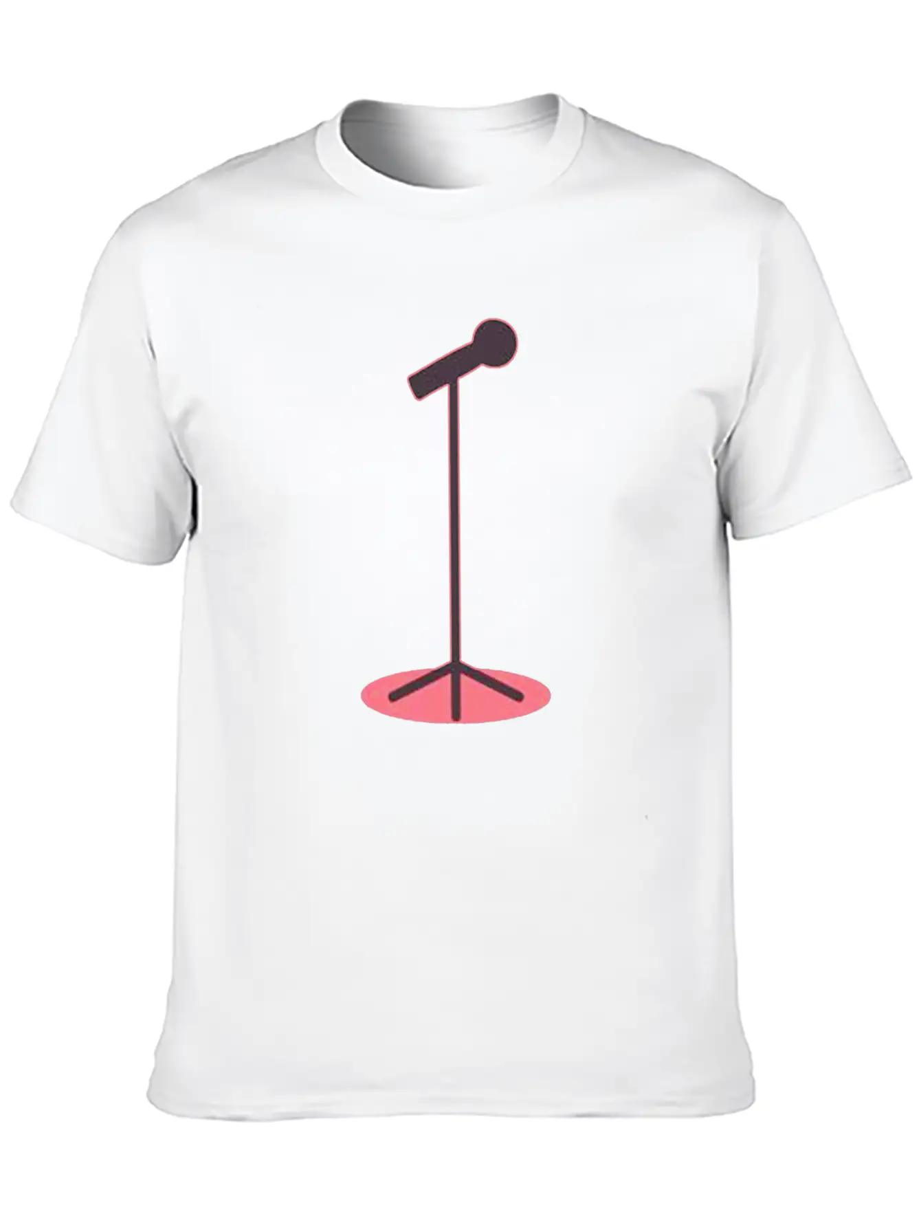 Microphone Style Stylish Everyday T-Shirt – Unisex Basic Cotton Tee