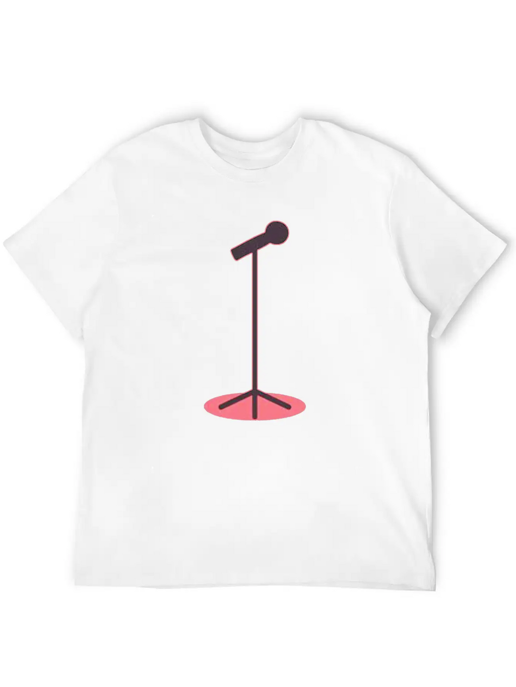 Microphone Style Stylish Everyday T-Shirt – Unisex Basic Cotton Tee