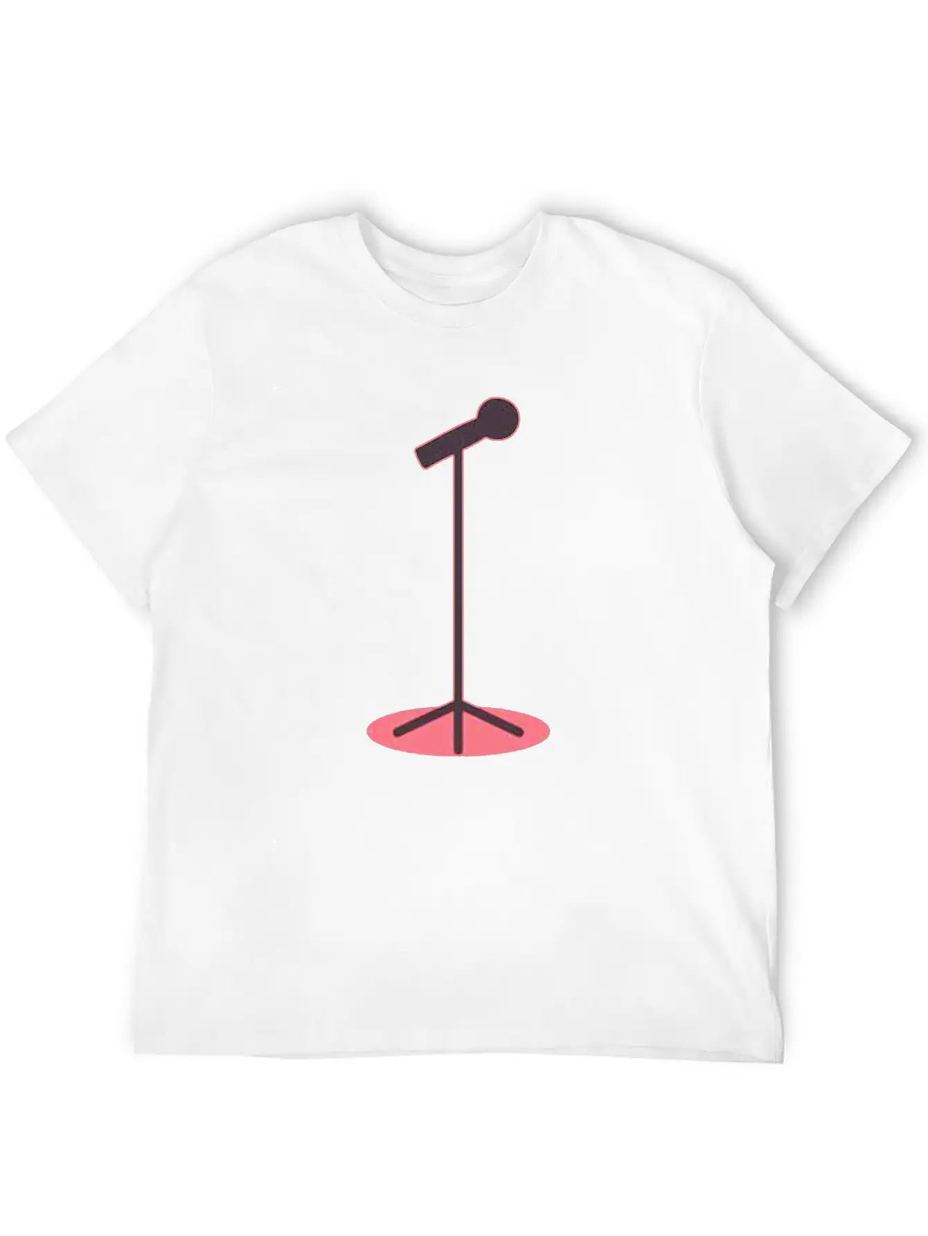 Microphone Style Stylish Everyday T-Shirt – Unisex Basic Cotton Tee