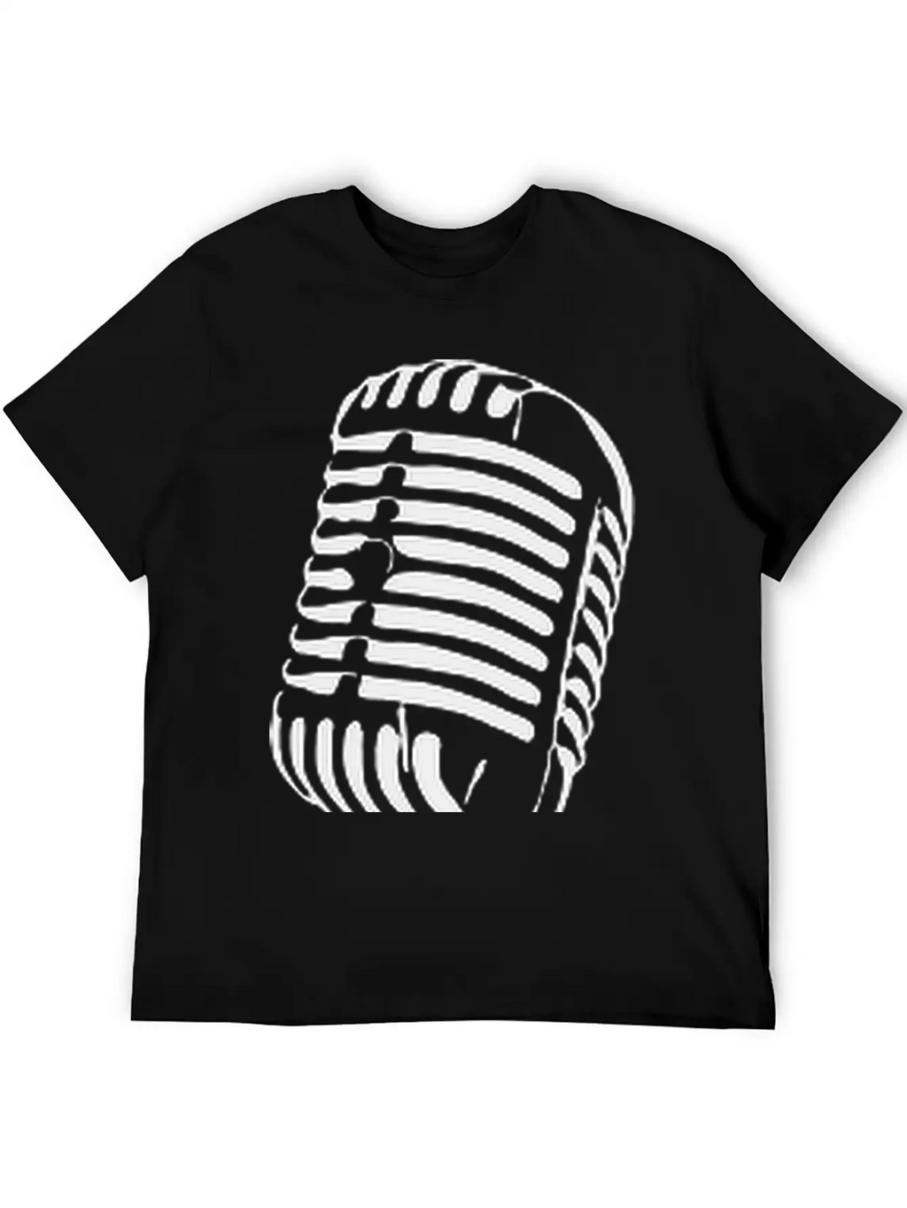 Microphone Stylish Everyday T-Shirt – Unisex Basic Cotton Tee
