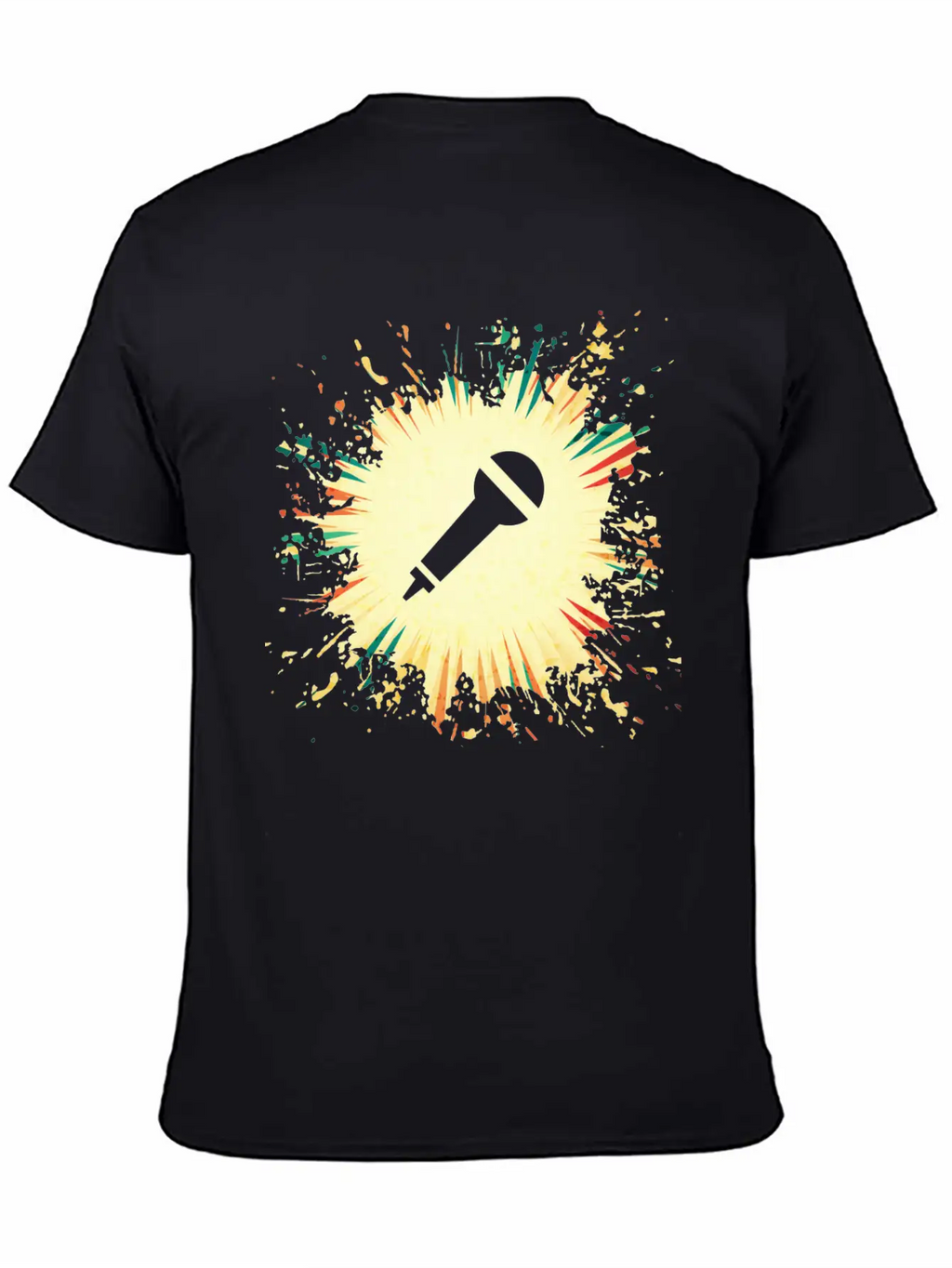 Microphone Timeless Short Sleeve Tee – Comfy And Minimalist Design