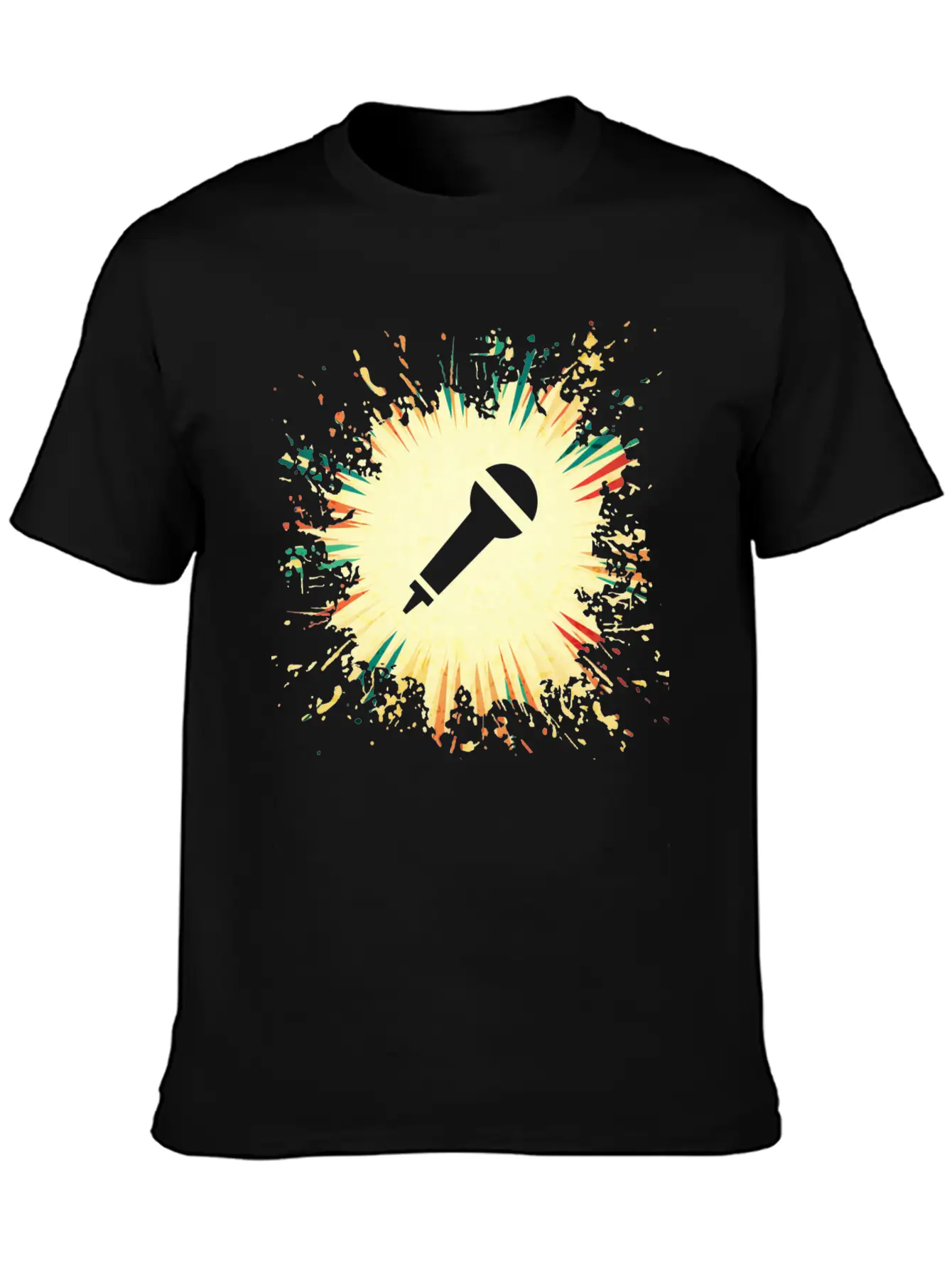 Microphone Timeless Short Sleeve Tee – Comfy And Minimalist Design