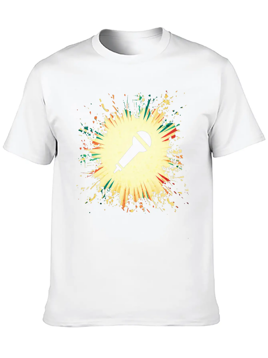 Microphone Timeless Short Sleeve Tee – Comfy And Minimalist Design